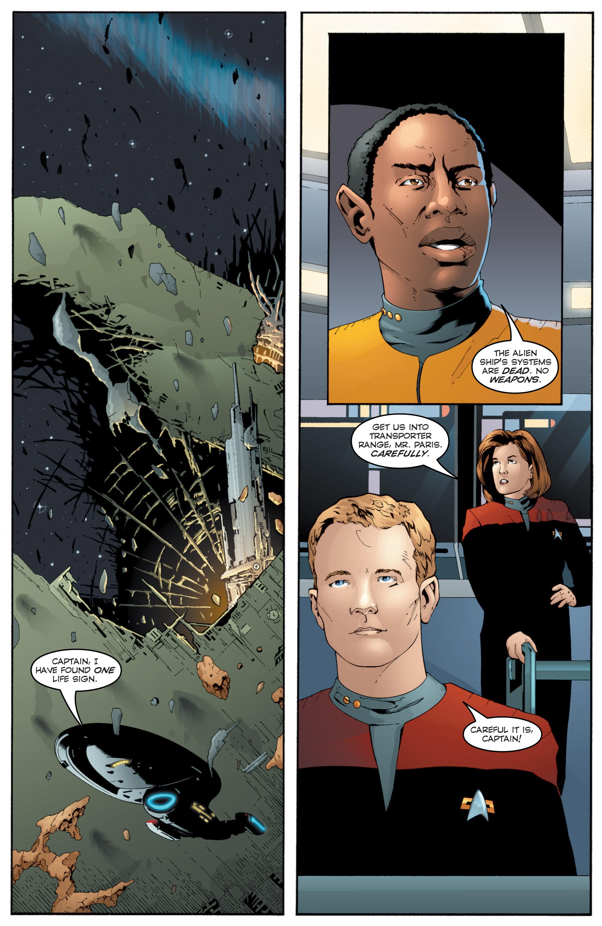 Read online Star Trek: Voyager--Encounters with the Unknown comic -  Issue # TPB - 143