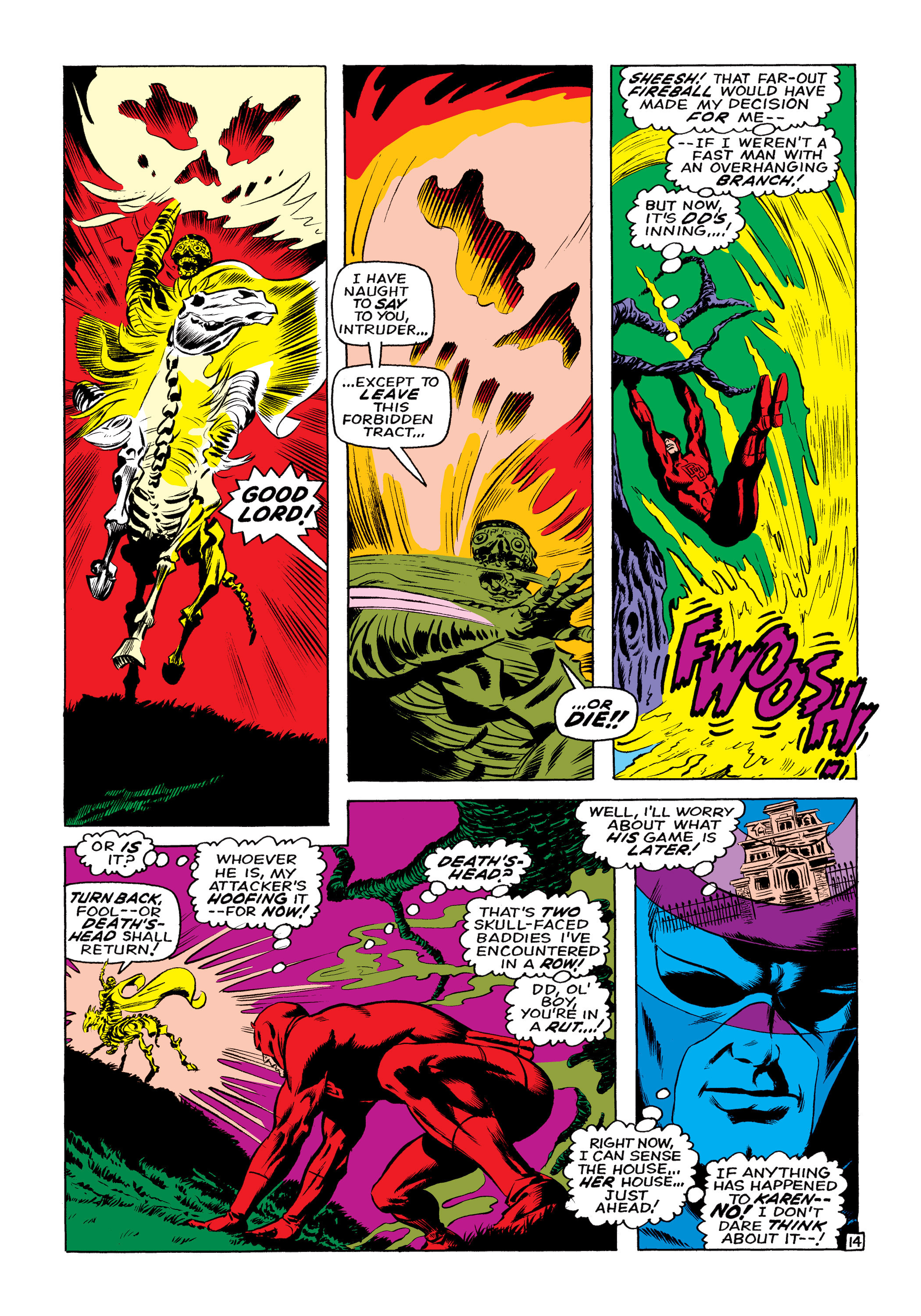 Read online Marvel Masterworks: Daredevil comic -  Issue # TPB 6 (Part 1) - 62