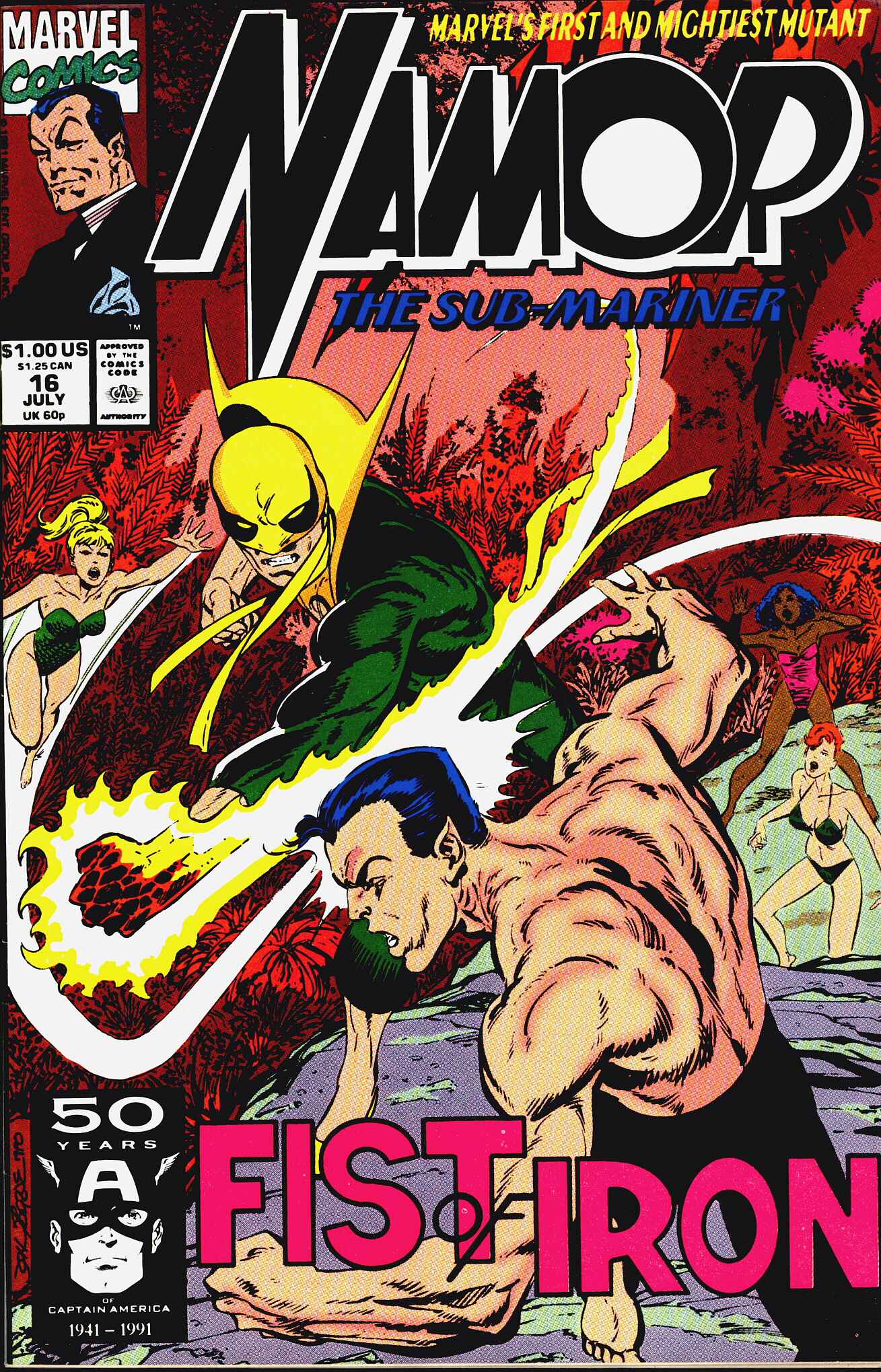 Read online Namor, The Sub-Mariner comic -  Issue #16 - 1
