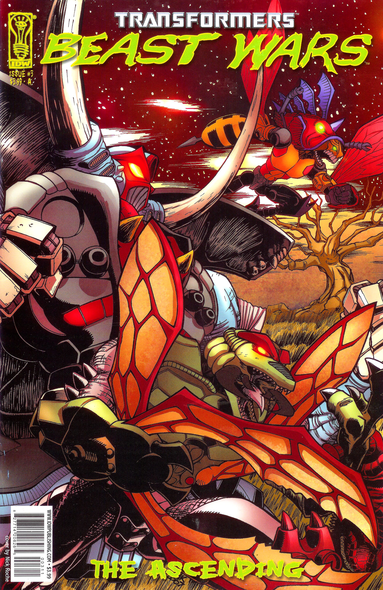 Read online Transformers: Beast Wars: The Ascending comic -  Issue #3 - 1