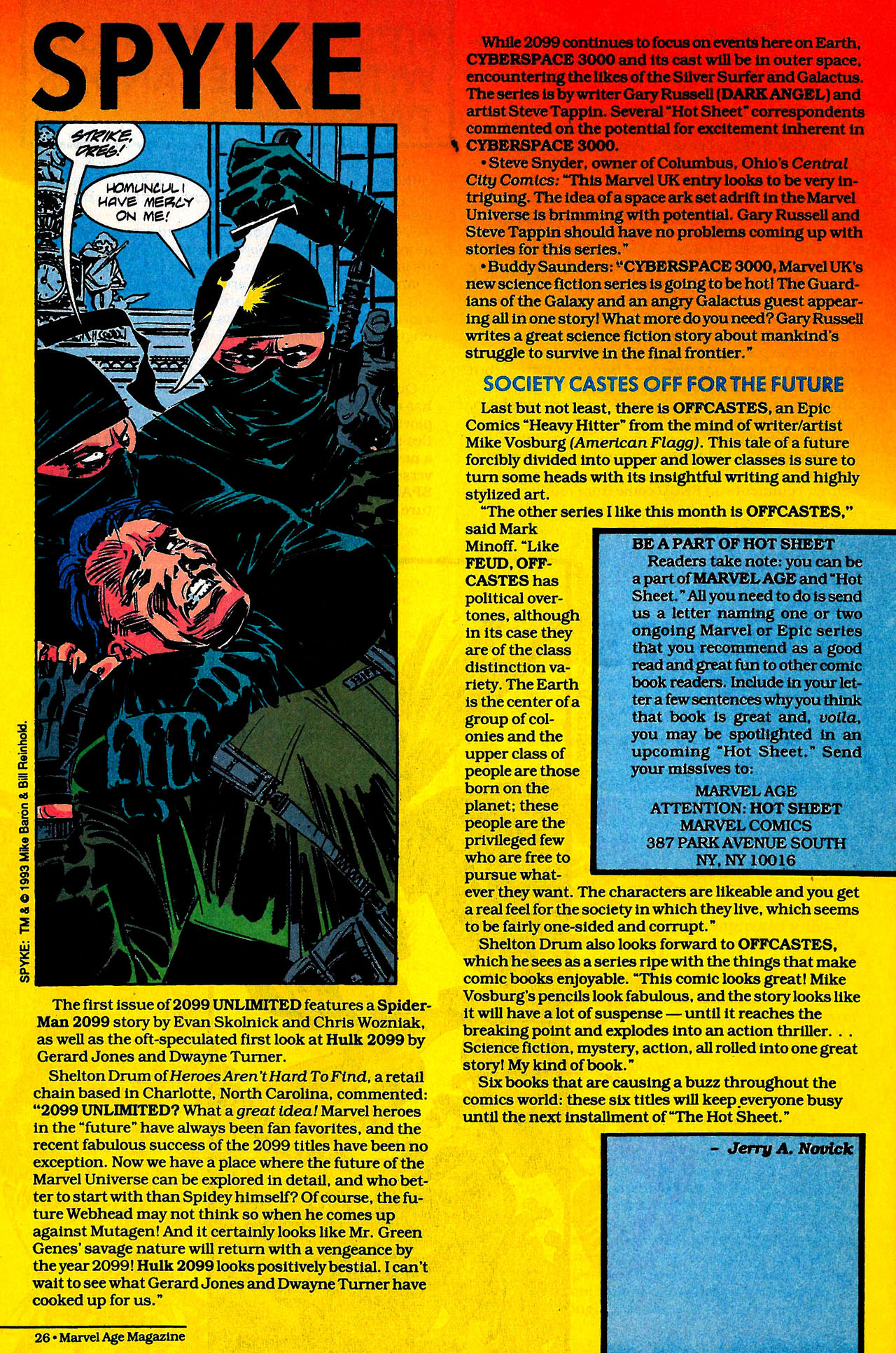 Read online Marvel Age comic -  Issue #125 - 25