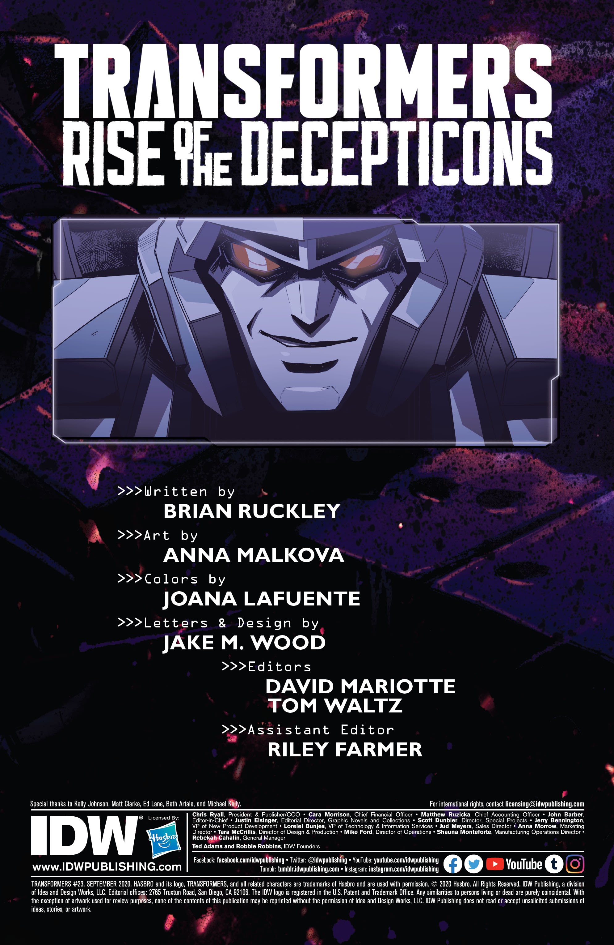 Read online Transformers (2019) comic -  Issue #23 - 2