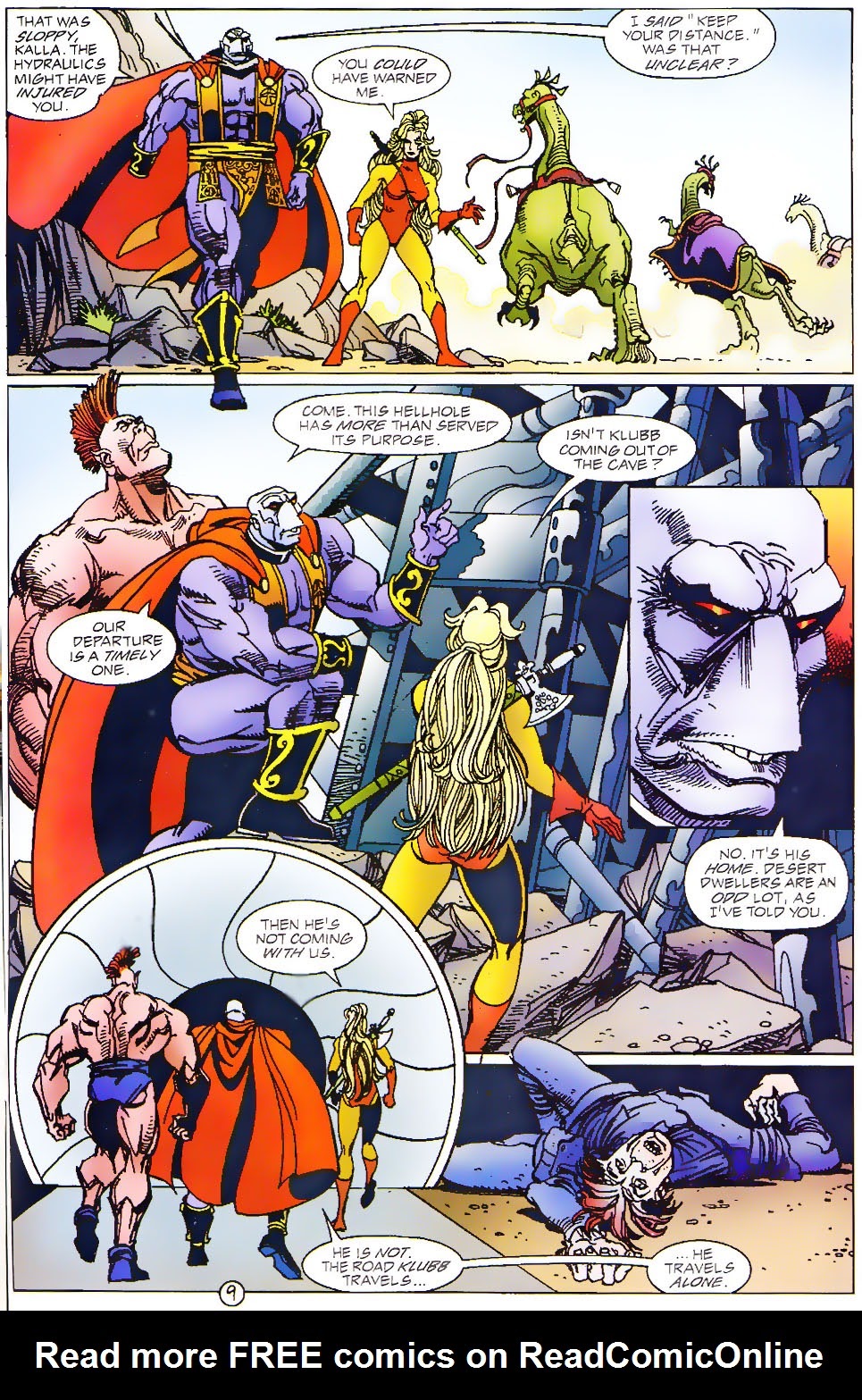 Read online Dreadstar (1994) comic -  Issue #2 - 11