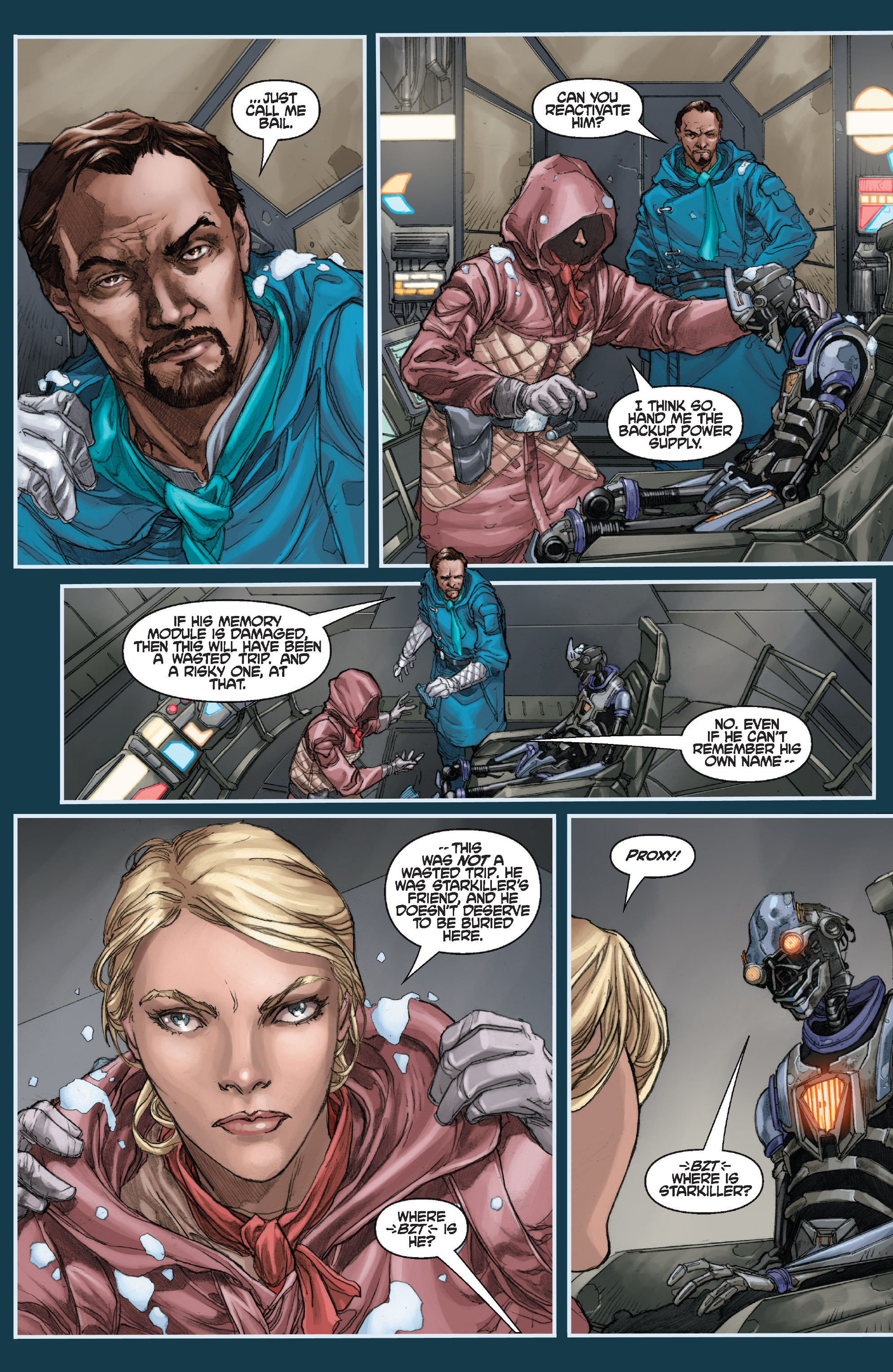 Read online Star Wars: The Force Unleashed comic -  Issue # Full - 8