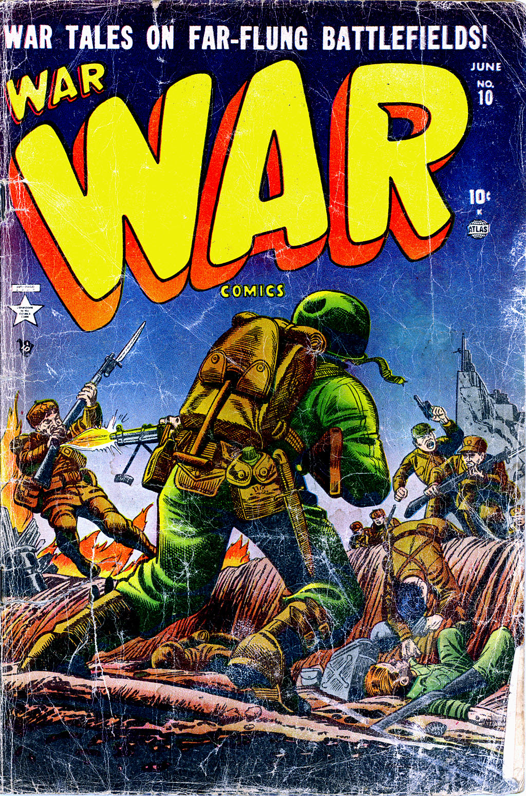 Read online War Comics comic -  Issue #10 - 1