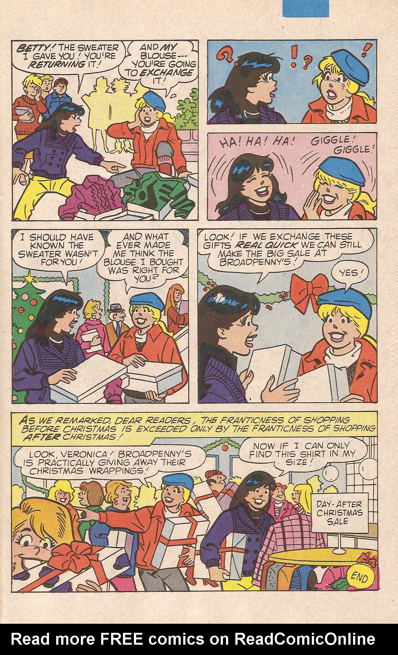 Read online Betty and Veronica (1987) comic -  Issue #8 - 33