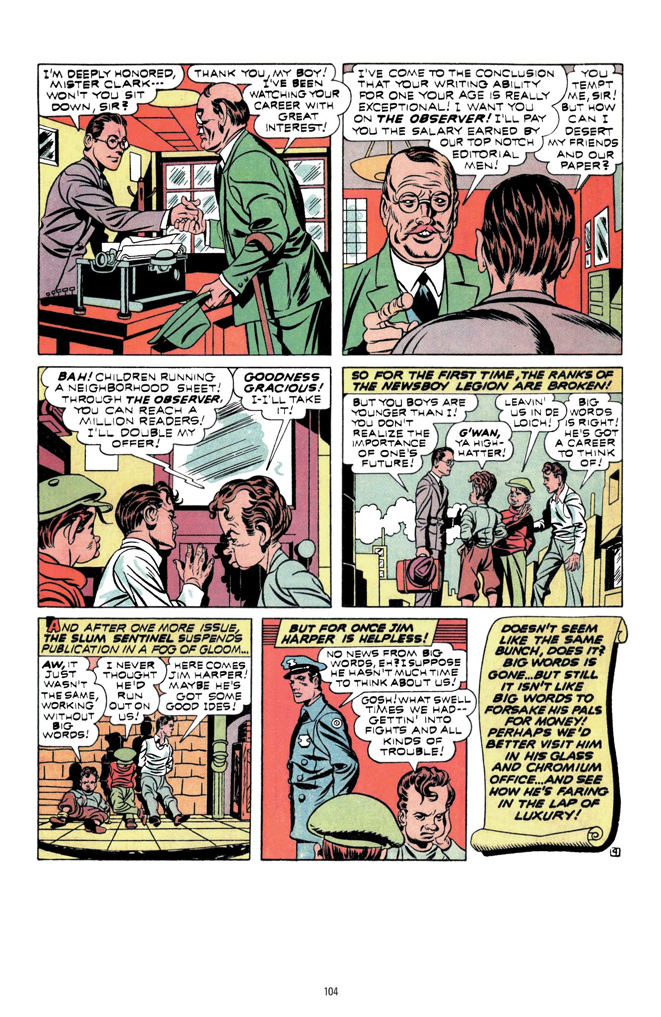 The Newsboy Legion by Joe Simon and Jack Kirby issue TPB 1 (Part 2) - Page 1