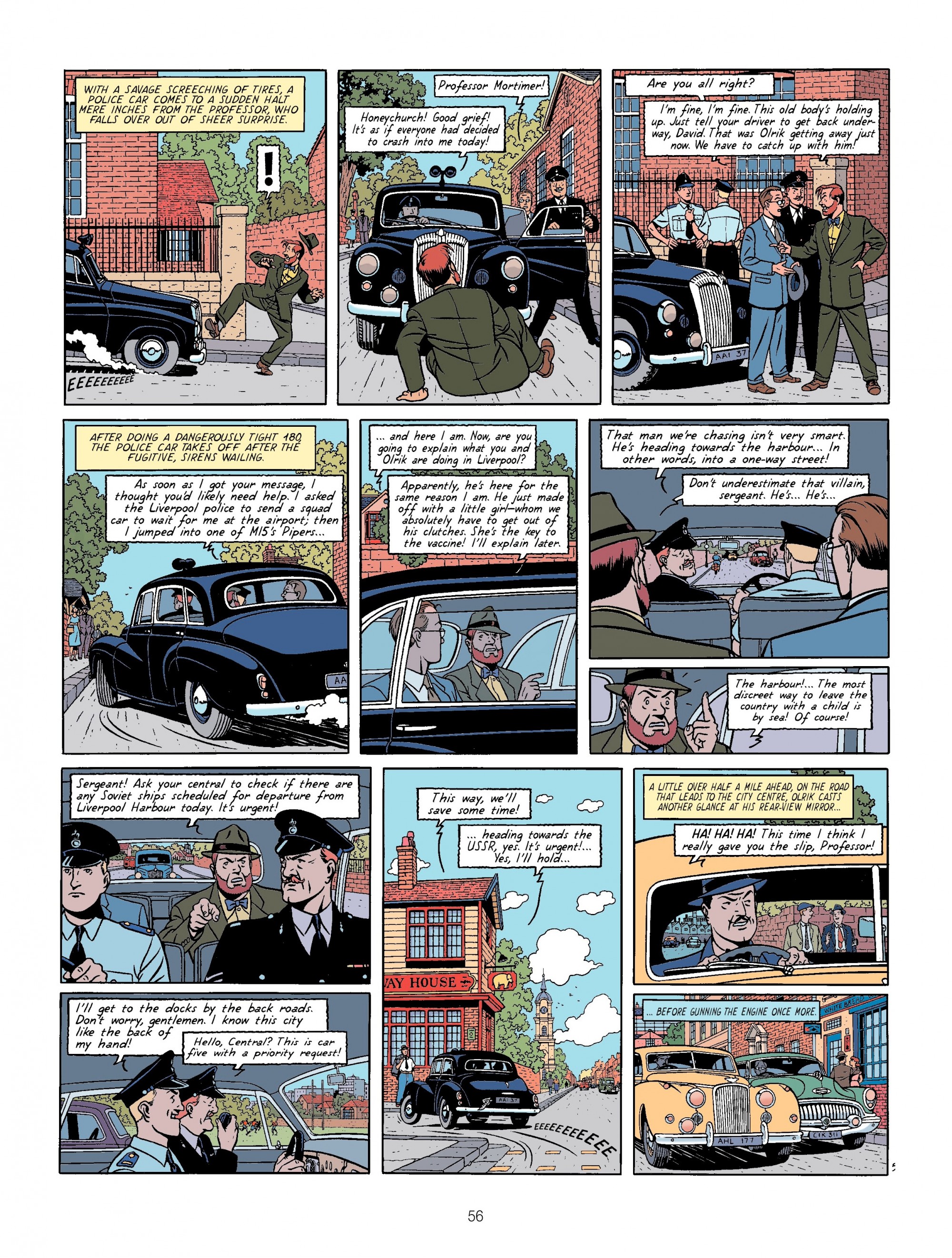 Read online Blake & Mortimer comic -  Issue #8 - 56
