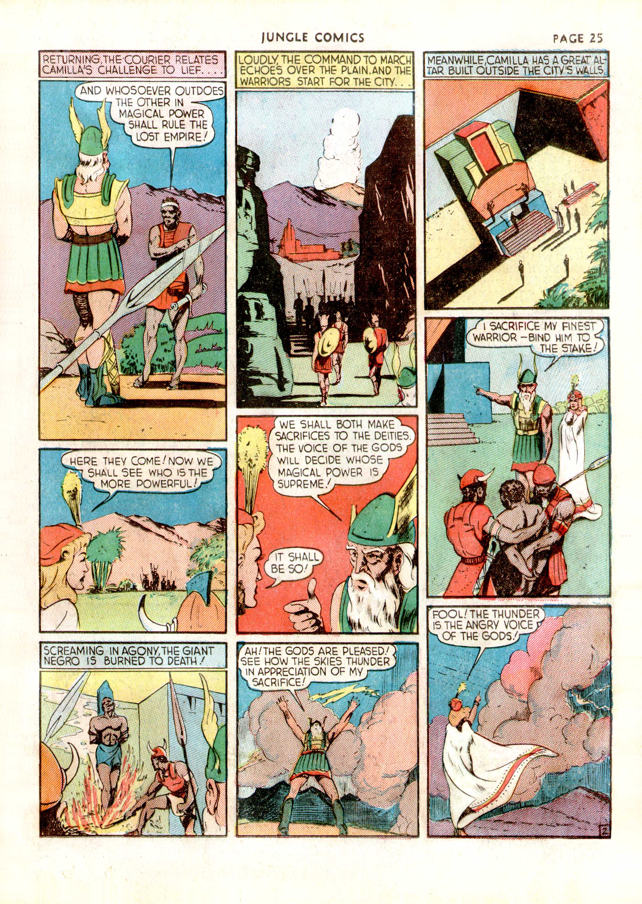 Read online Jungle Comics comic -  Issue #5 - 28