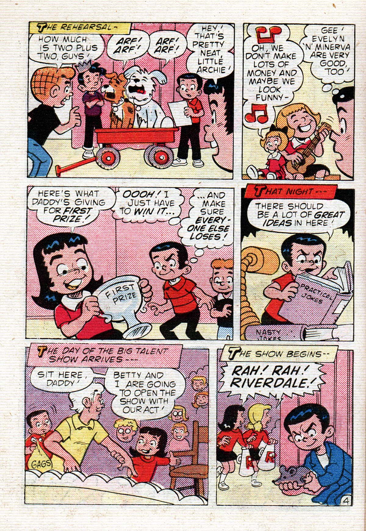Read online Little Archie Comics Digest Magazine comic -  Issue #33 - 37