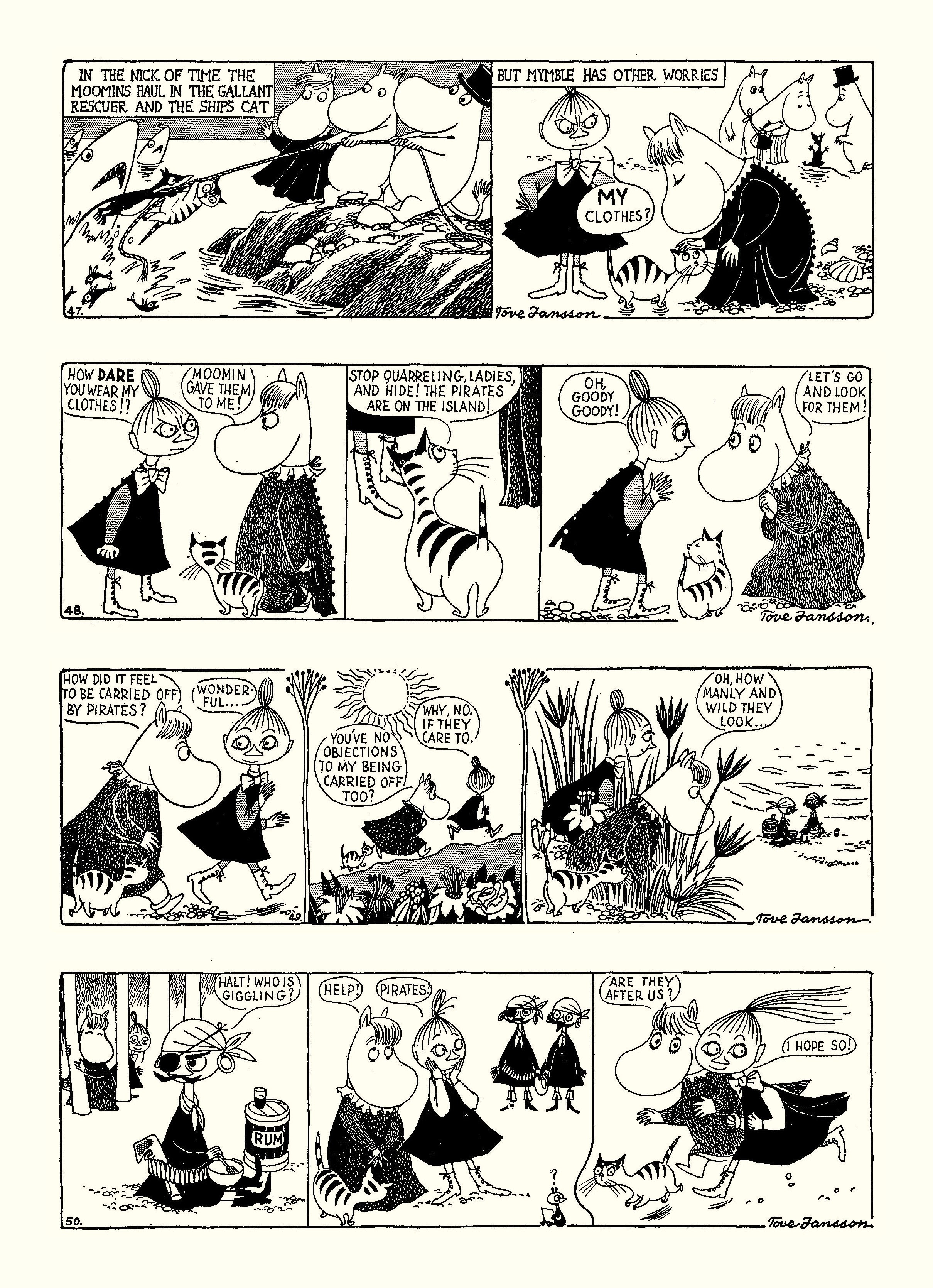Read online Moomin: The Complete Tove Jansson Comic Strip comic -  Issue # TPB 1 - 82