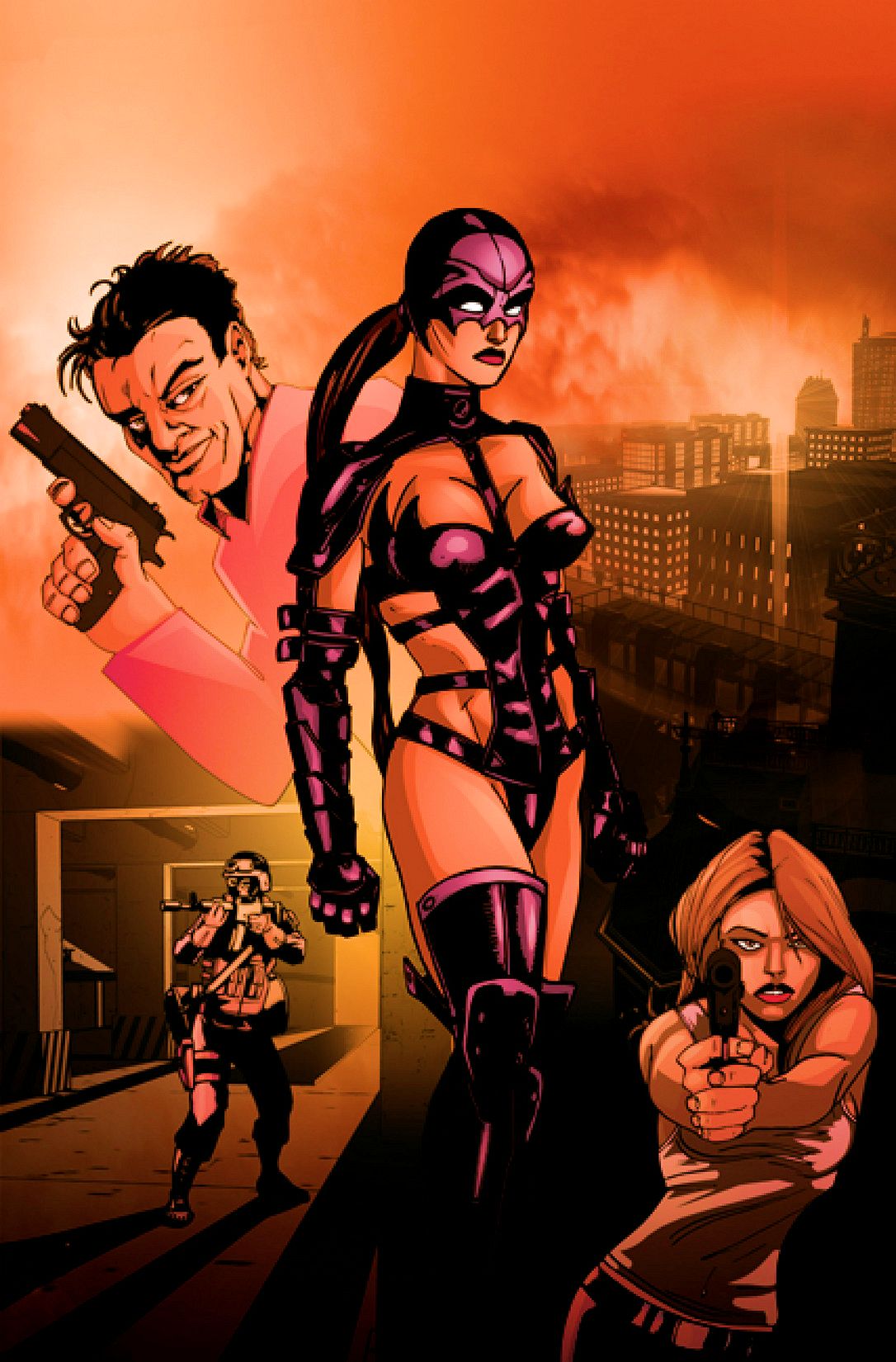 Read online Black Scorpion comic -  Issue #0 - 26
