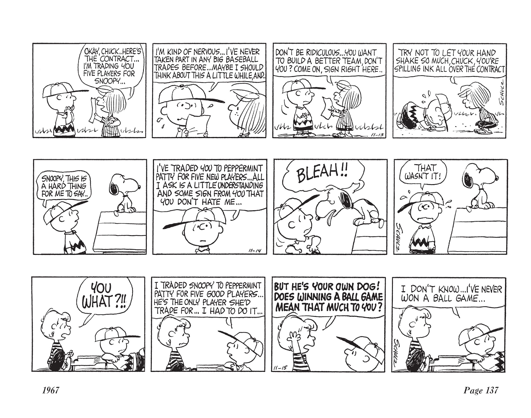 Read online The Complete Peanuts comic -  Issue # TPB 9 - 148