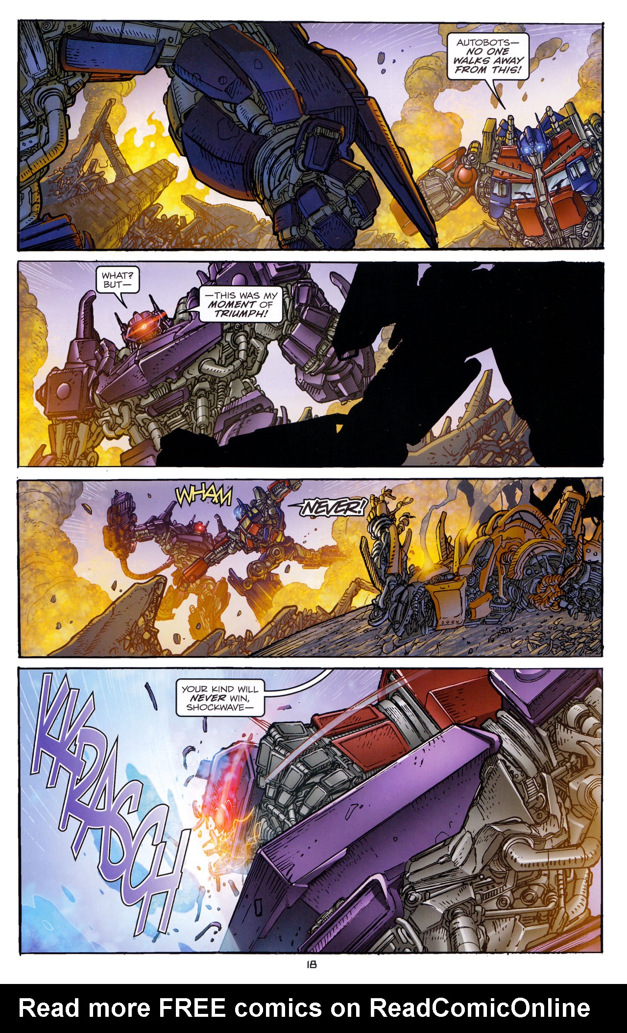 Read online Transformers: Dark of the Moon Rising Storm comic -  Issue #4 - 19