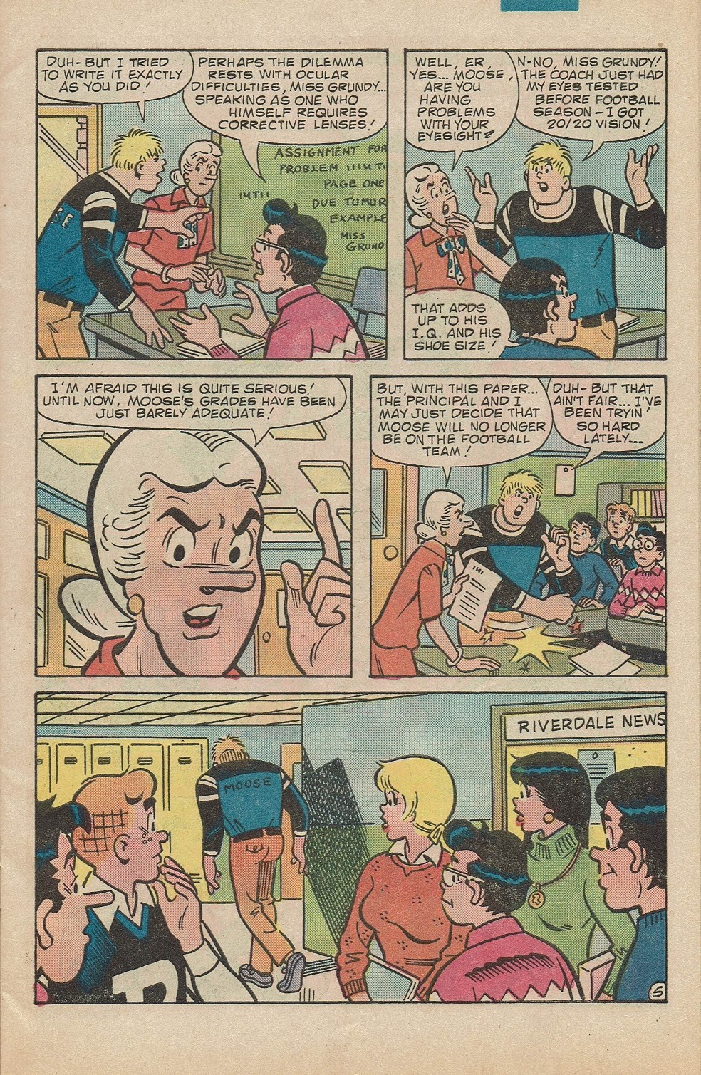 Read online Archie at Riverdale High (1972) comic -  Issue #98 - 7