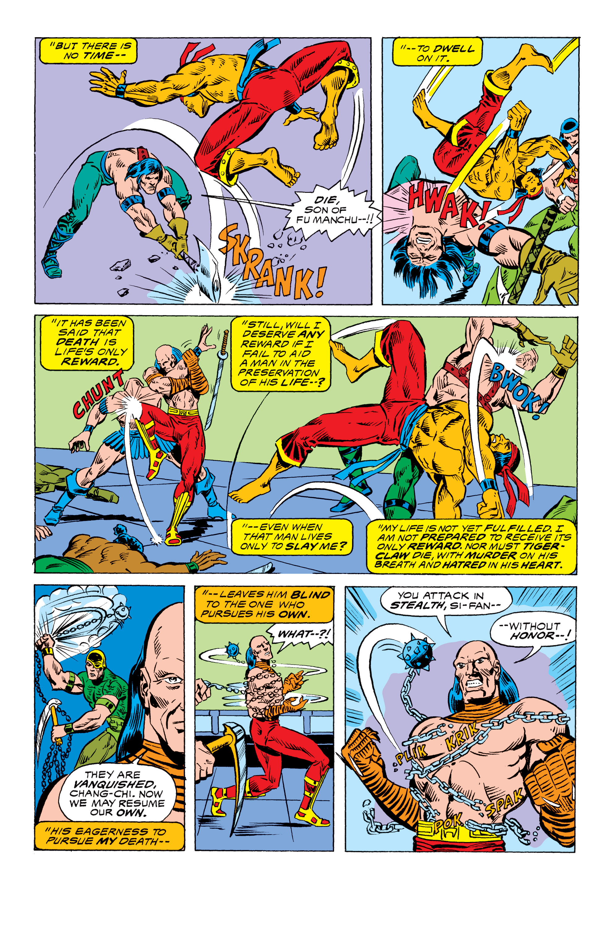 Read online Master of Kung Fu Epic Collection: Weapon of the Soul comic -  Issue # TPB (Part 5) - 55