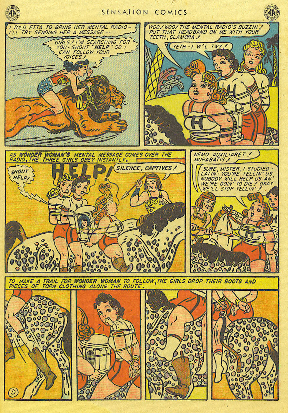 Read online Sensation (Mystery) Comics comic -  Issue #39 - 11