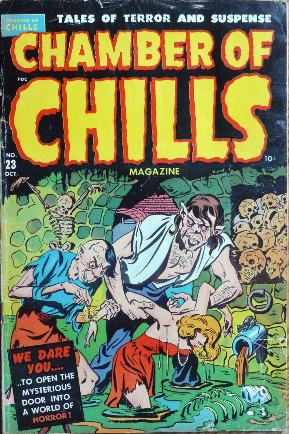 Read online Chamber of Chills (1951) comic -  Issue #23 - 1