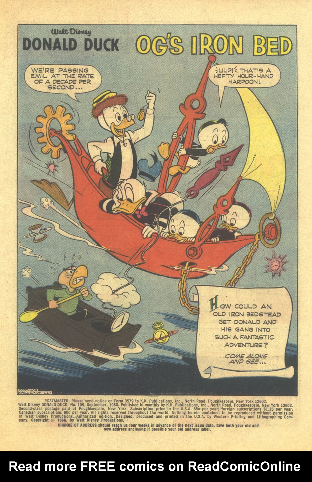 Read online Walt Disney's Donald Duck (1952) comic -  Issue #109 - 3