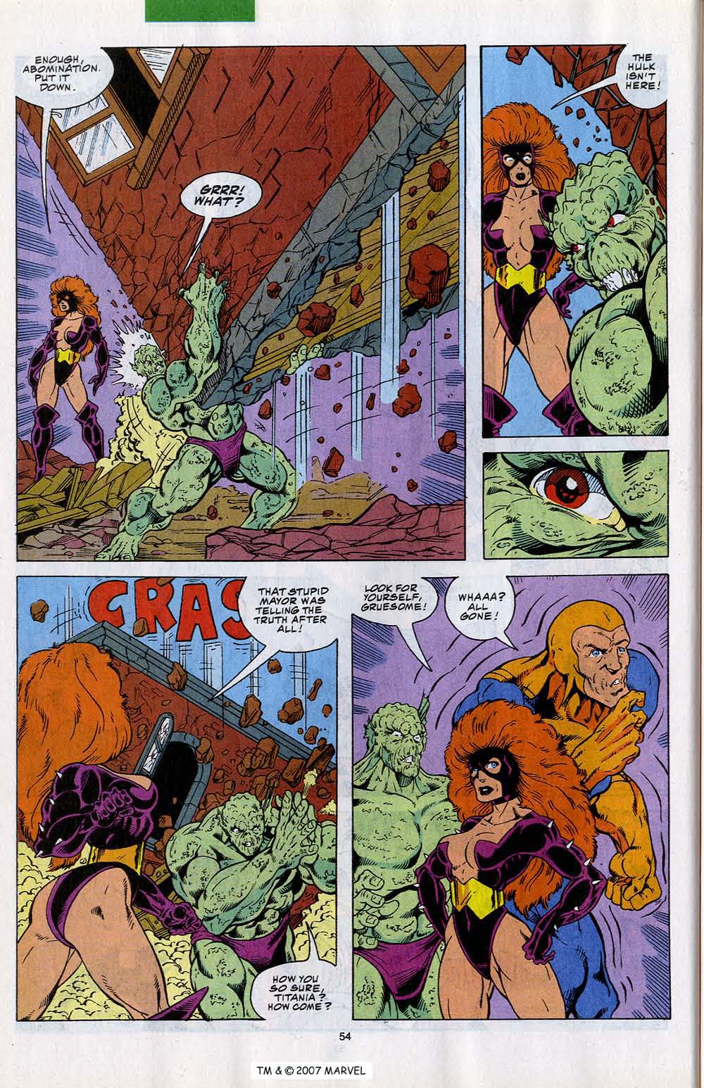 Read online The Incredible Hulk Annual comic -  Issue #19 - 56