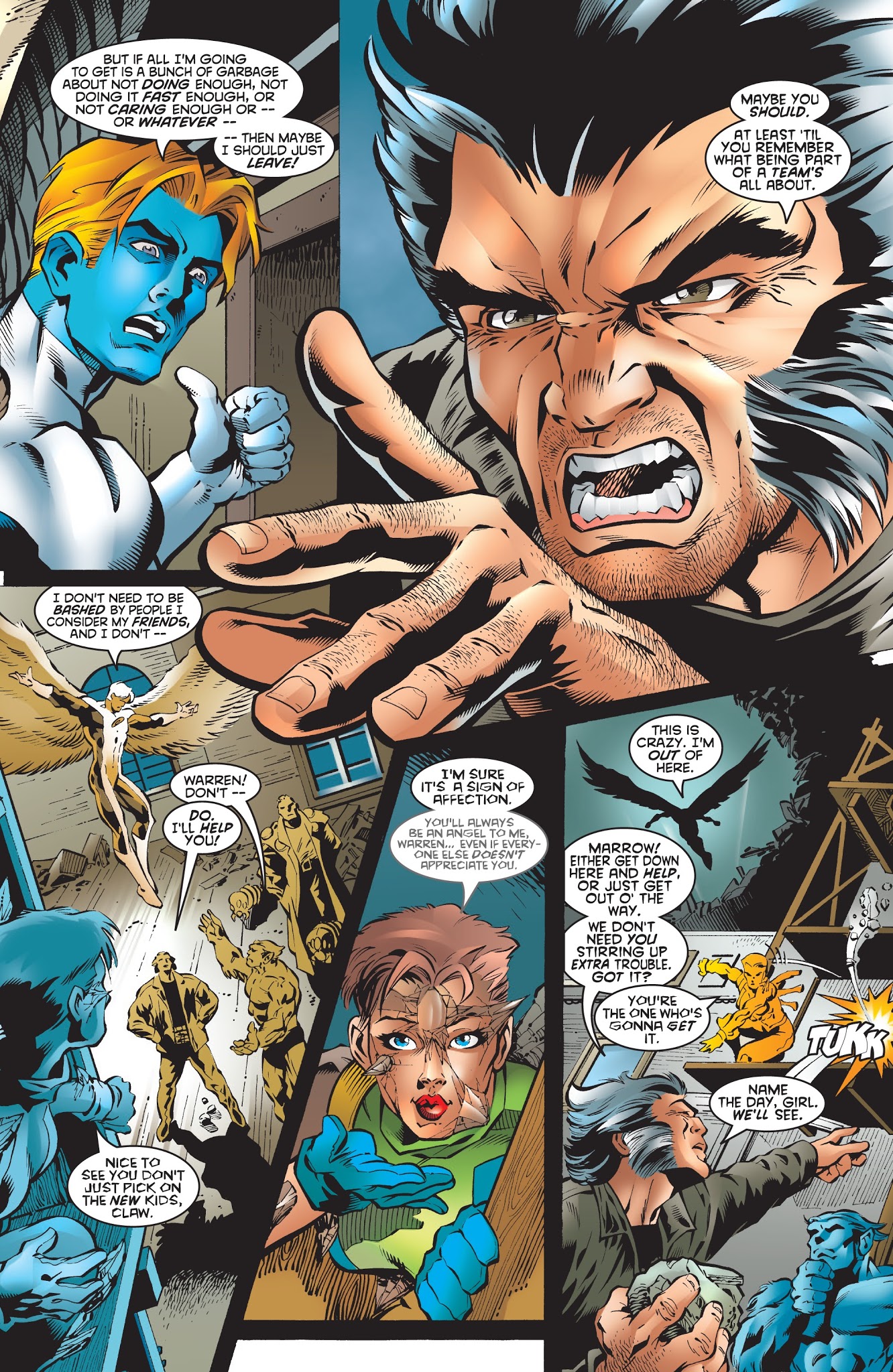 Read online X-Men: Blue: Reunion comic -  Issue # TPB - 36