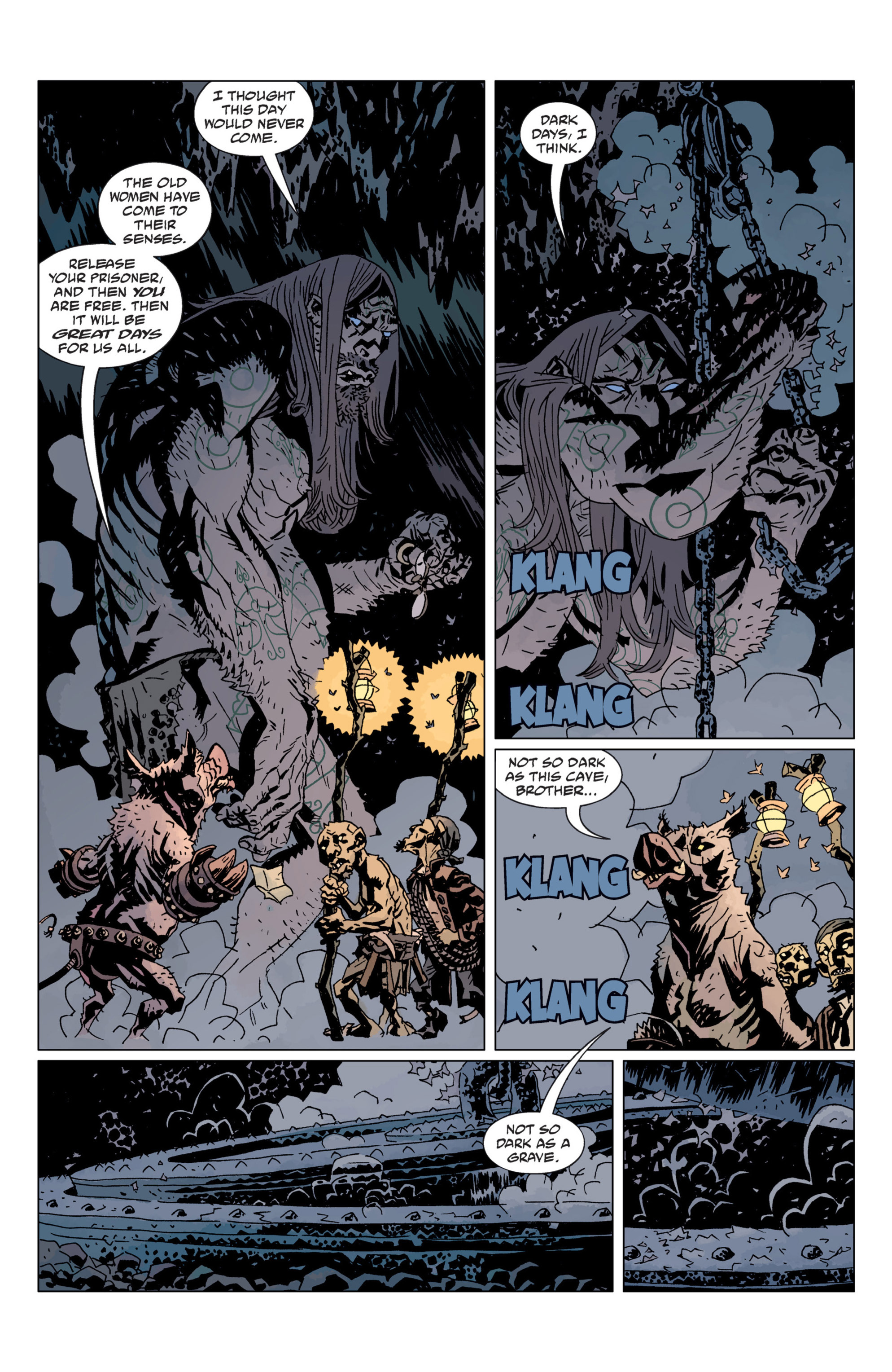 Read online Hellboy comic -  Issue #8 - 93