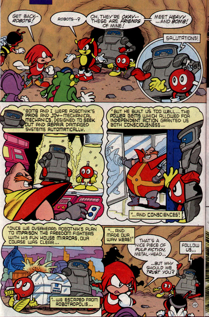 Read online Knuckles' Chaotix comic -  Issue # Full - 14