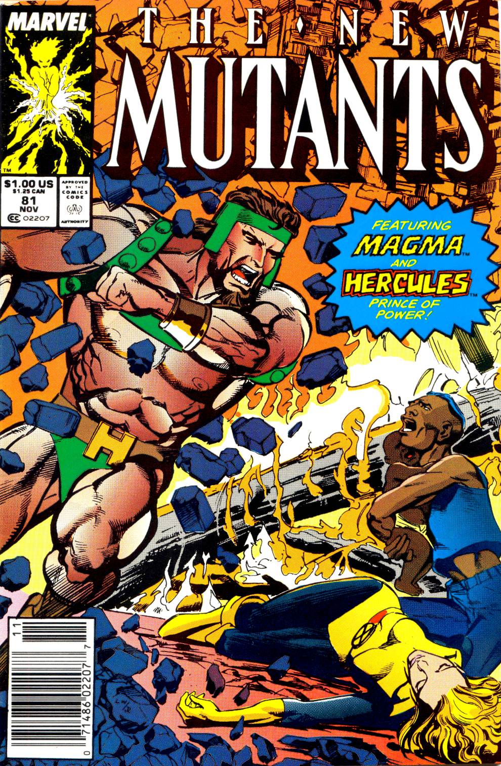 Read online The New Mutants comic -  Issue #81 - 1