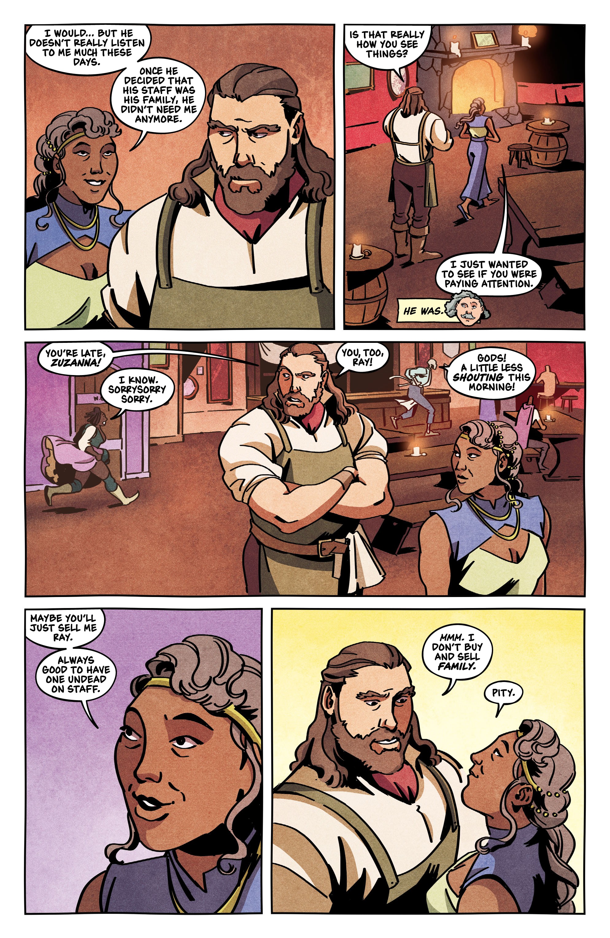 Read online Quests Aside comic -  Issue #1 - 12