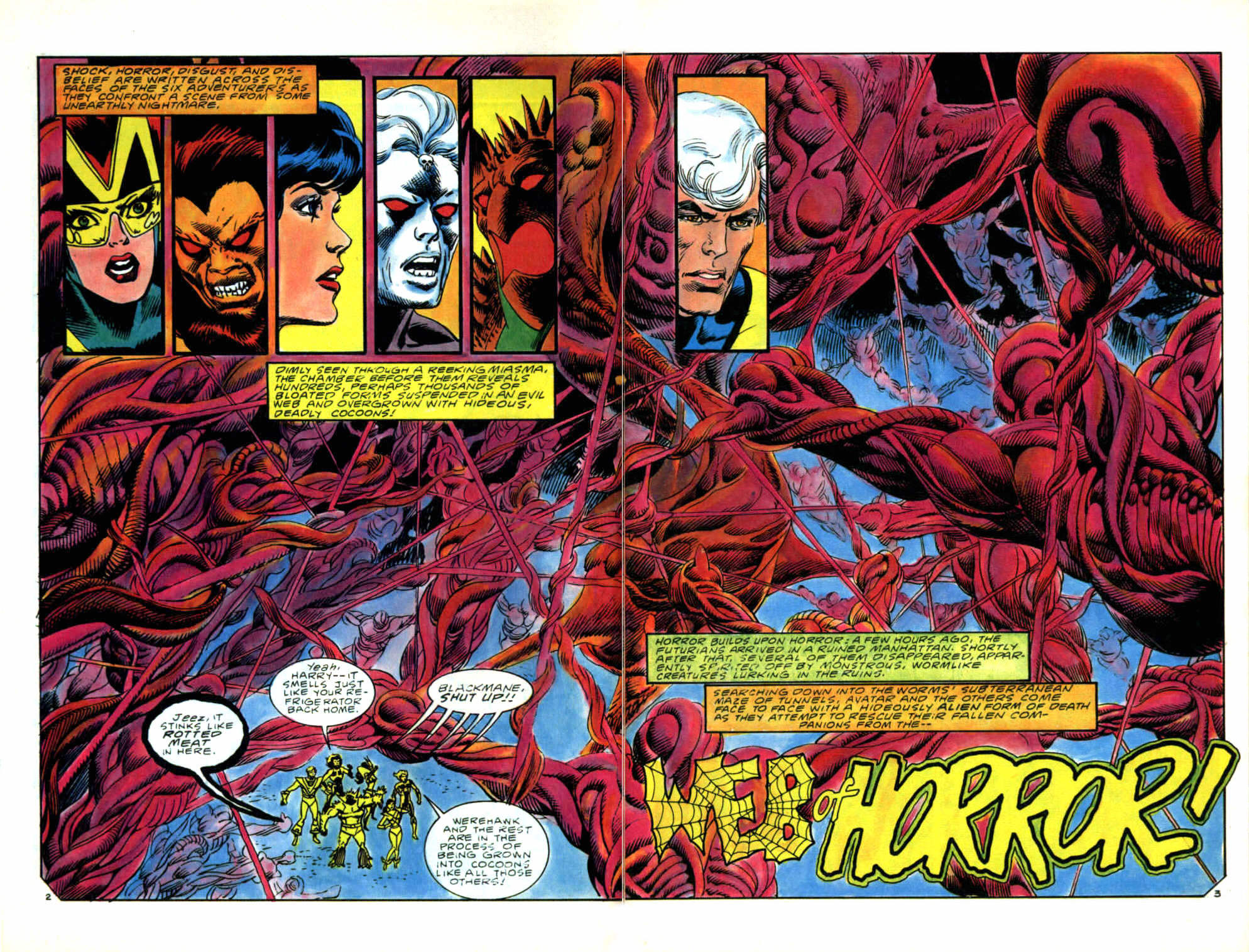 Read online The Futurians comic -  Issue #3 - 4