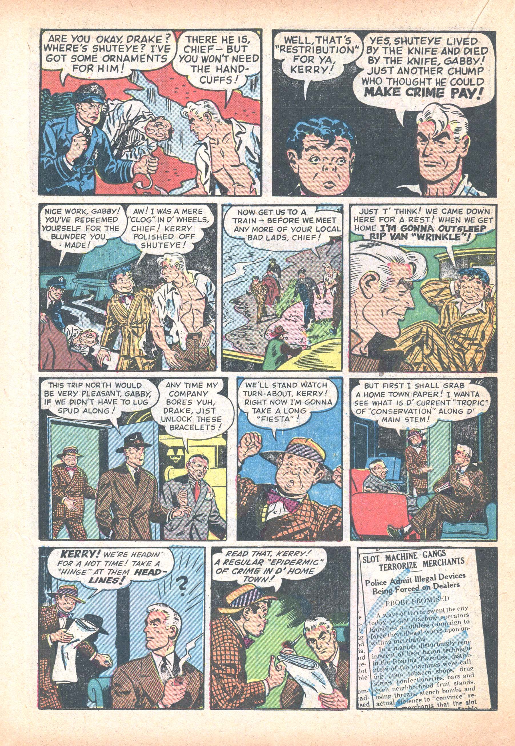 Read online Kerry Drake Detective Cases comic -  Issue #8 - 19