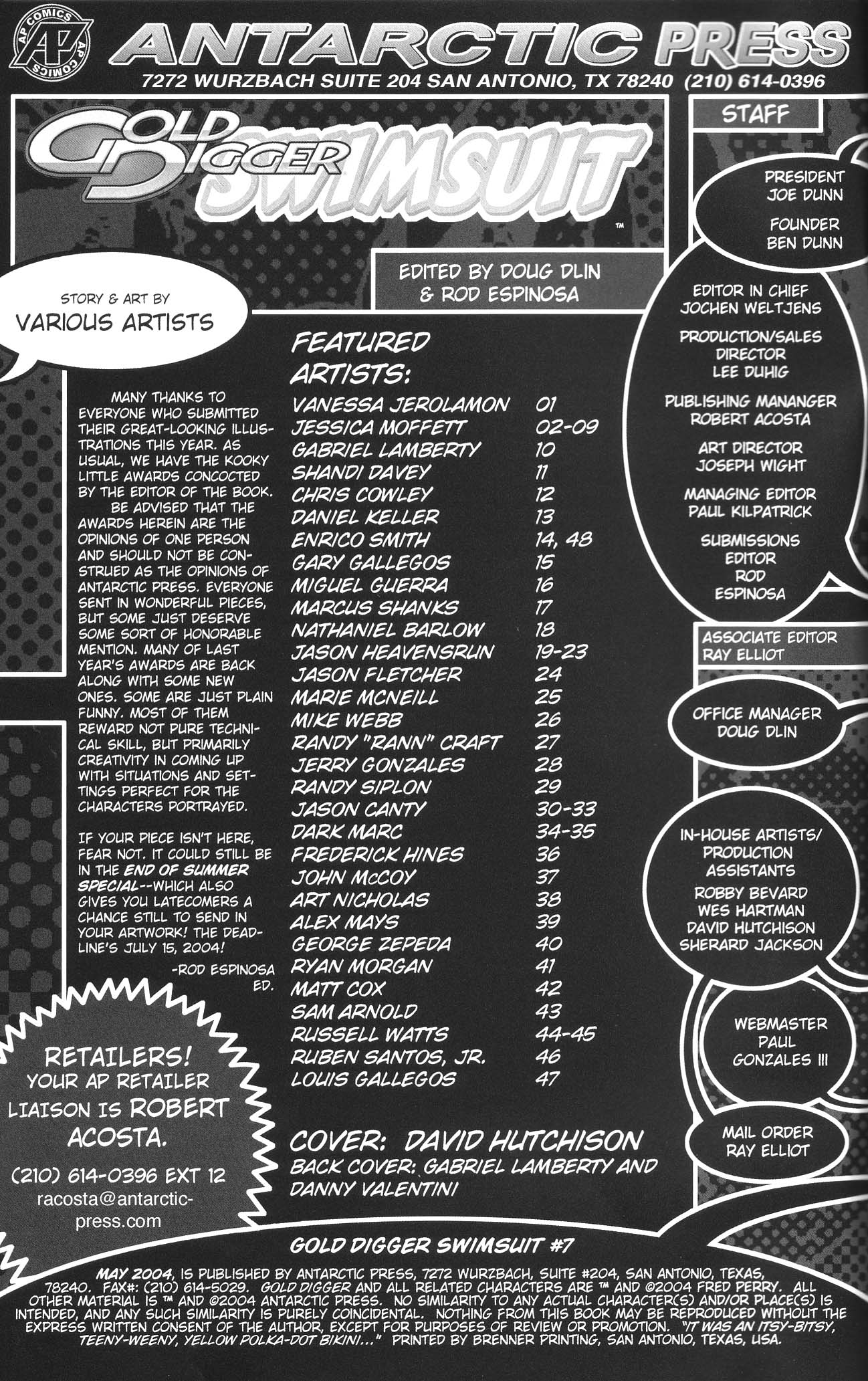 Read online Gold Digger Swimsuit Special comic -  Issue #7 - 2