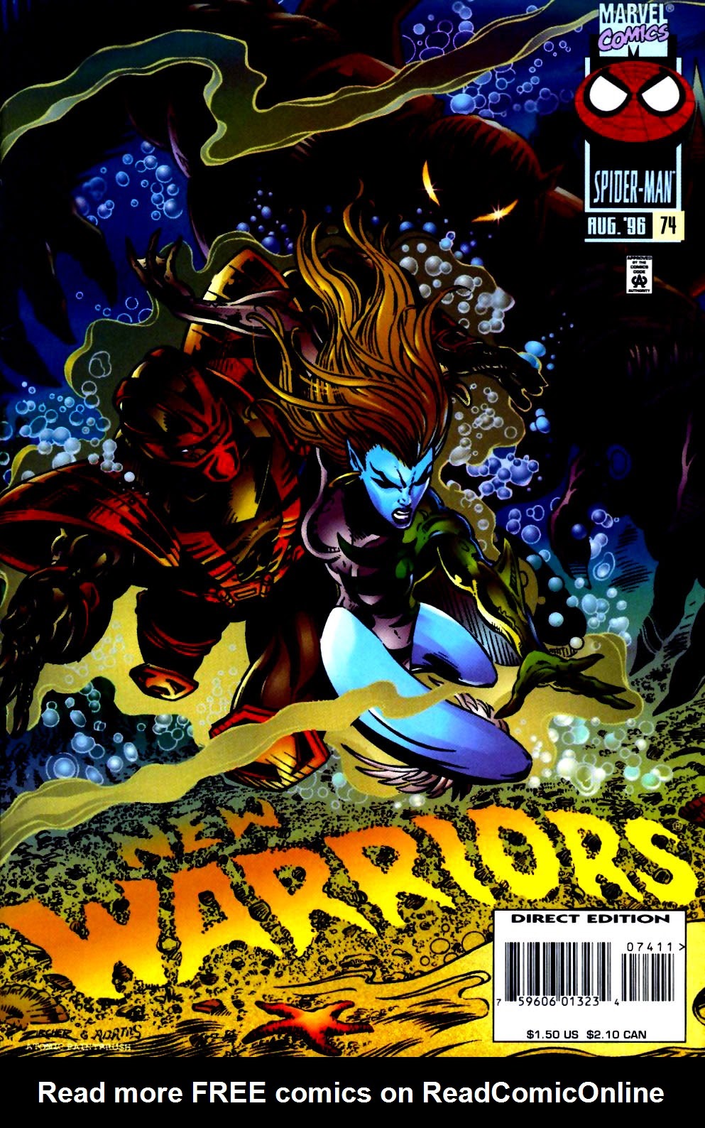 Read online The New Warriors comic -  Issue #74 - 1