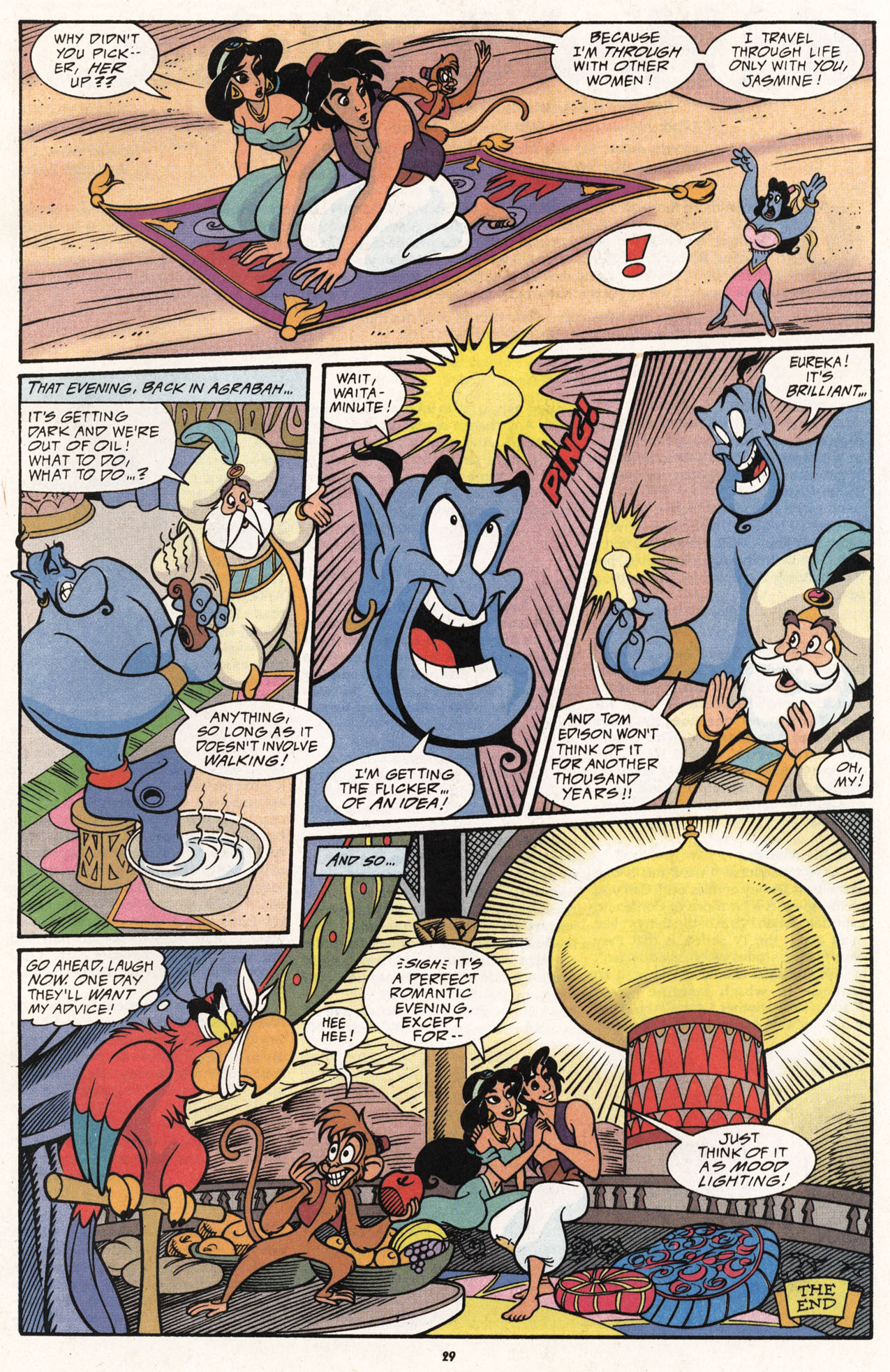 Read online Disney's Aladdin comic -  Issue #5 - 31