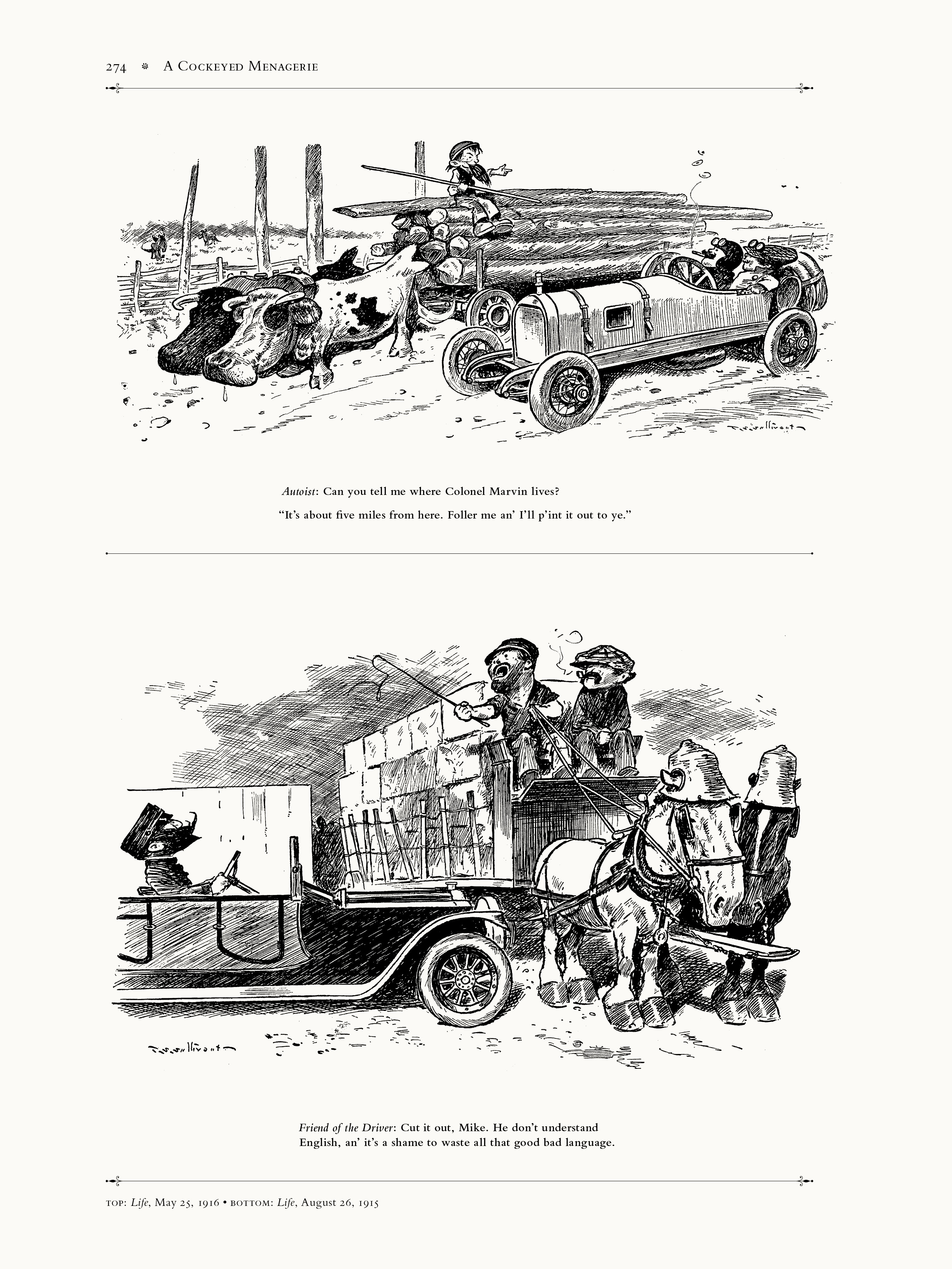 Read online A Cockeyed Menagerie: The Drawings of T.S. Sullivant comic -  Issue # TPB (Part 3) - 82