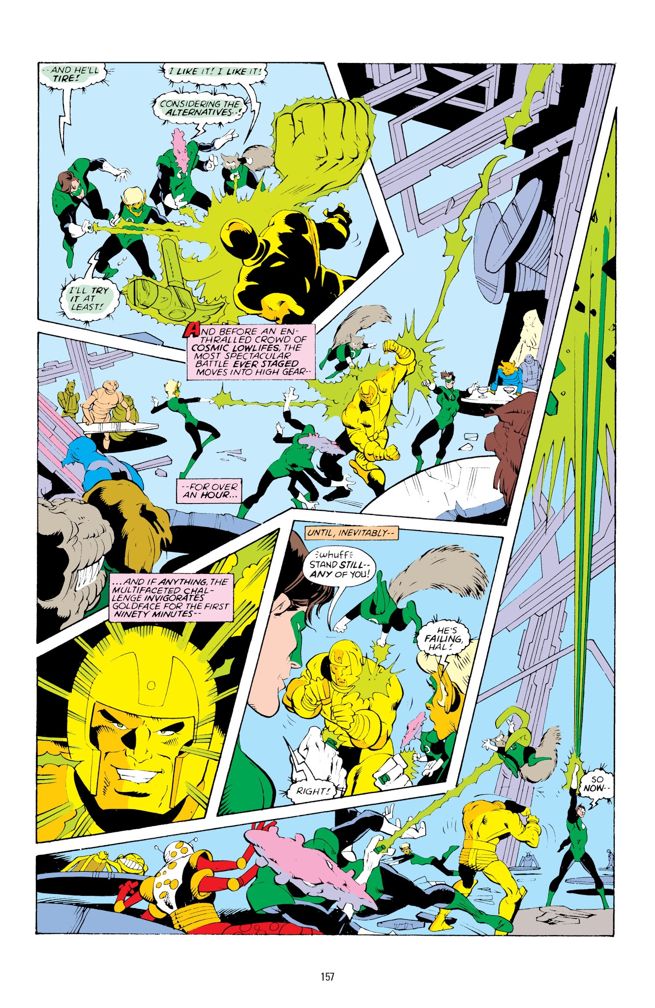 Read online Green Lantern: Sector 2814 comic -  Issue # TPB 3 - 157
