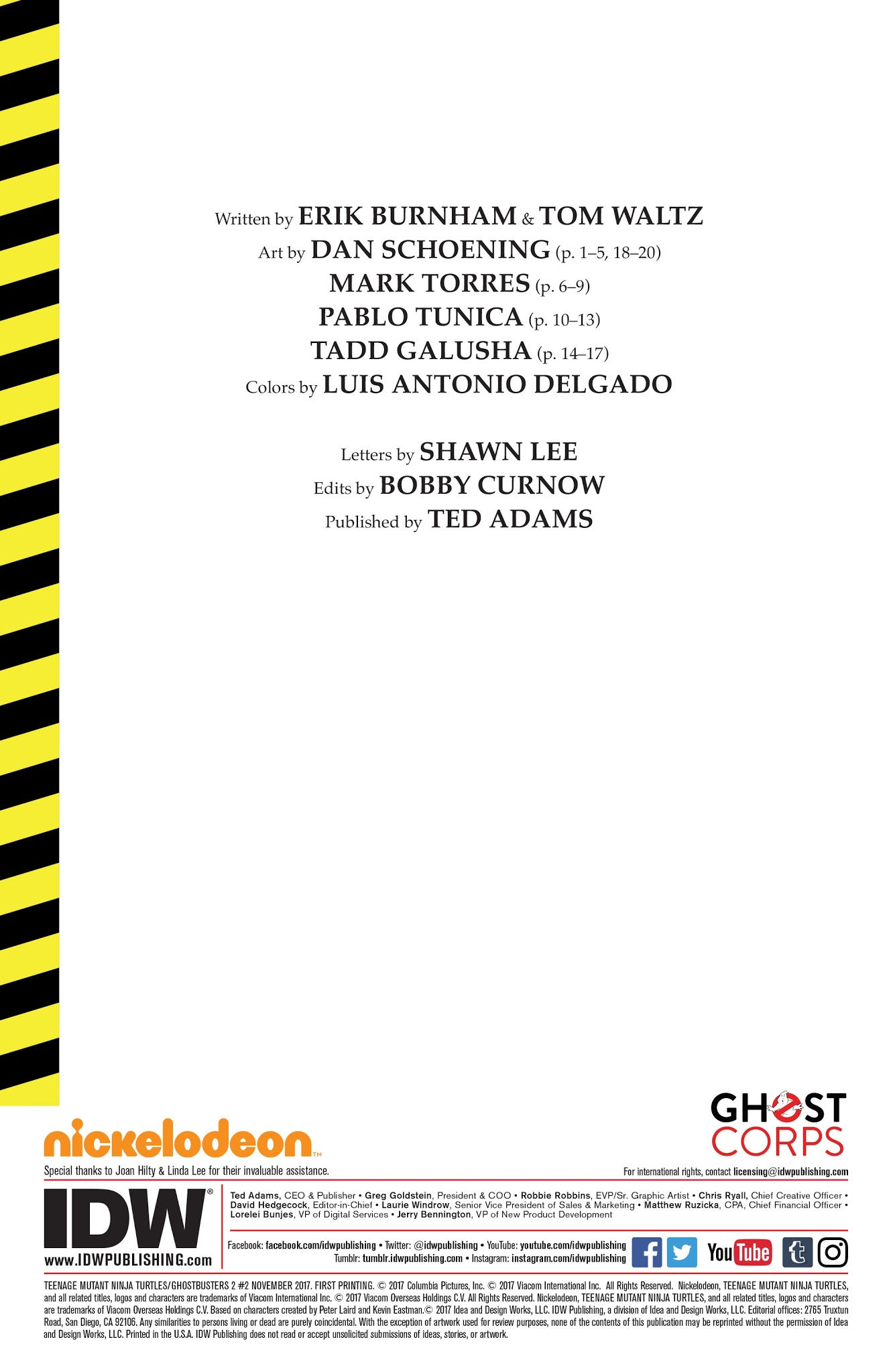 Read online Teenage Mutant Ninja Turtles/Ghostbusters 2 comic -  Issue #2 - 2
