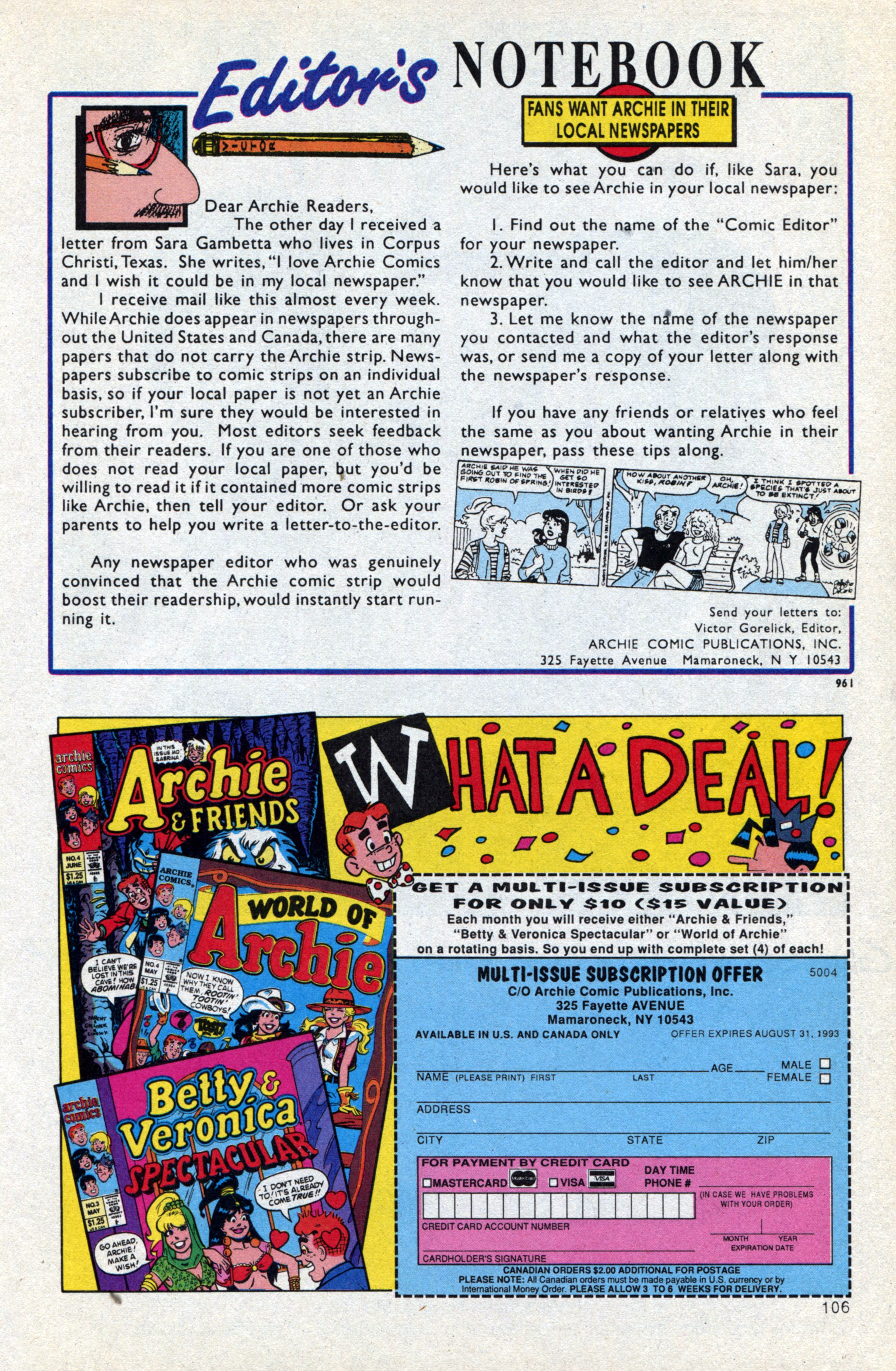 Read online Archie & Friends (1992) comic -  Issue #5 - 11