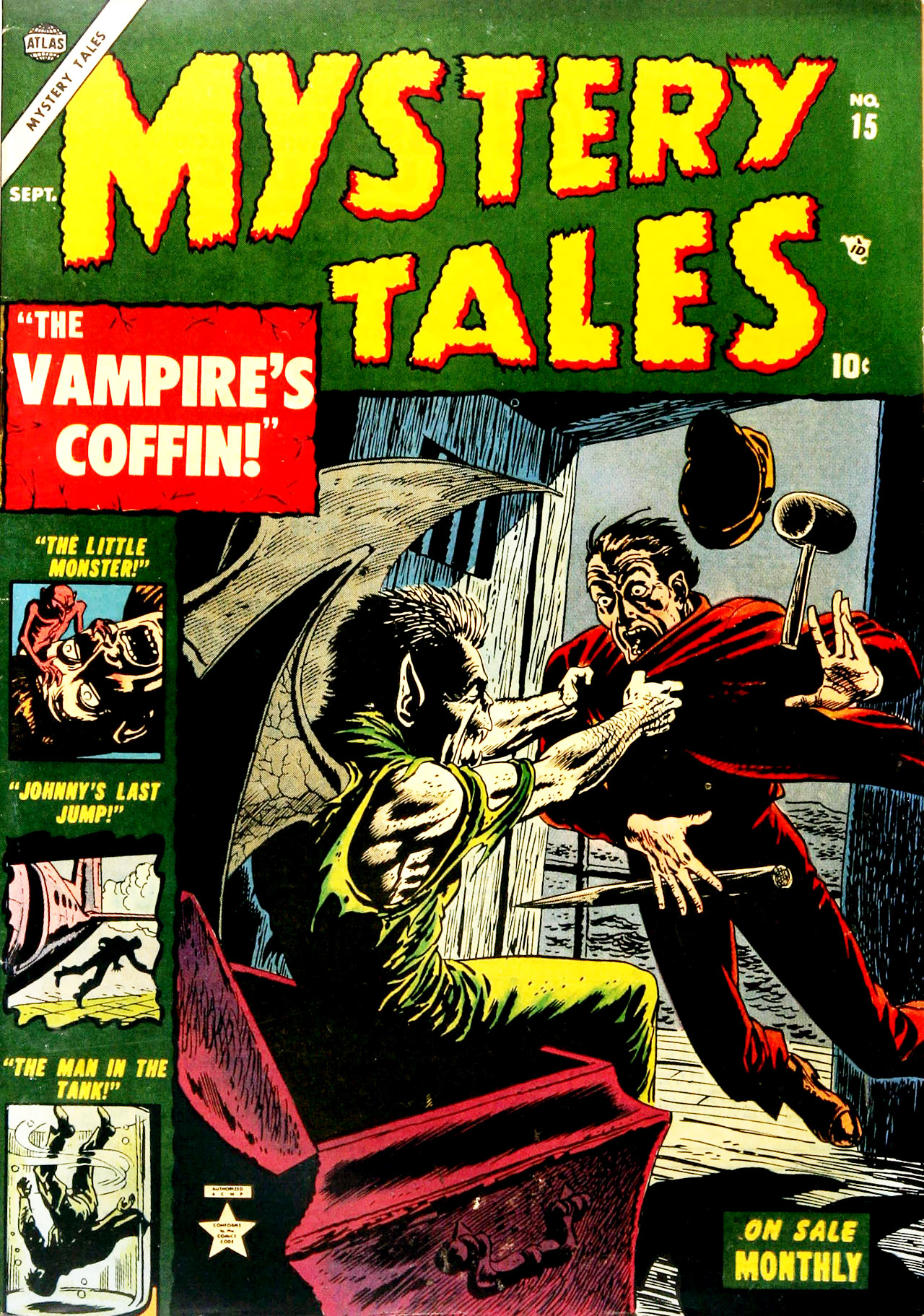 Read online Mystery Tales comic -  Issue #15 - 1