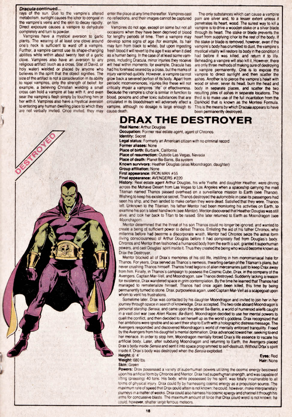 The Official Handbook of the Marvel Universe issue 13 - Page 19