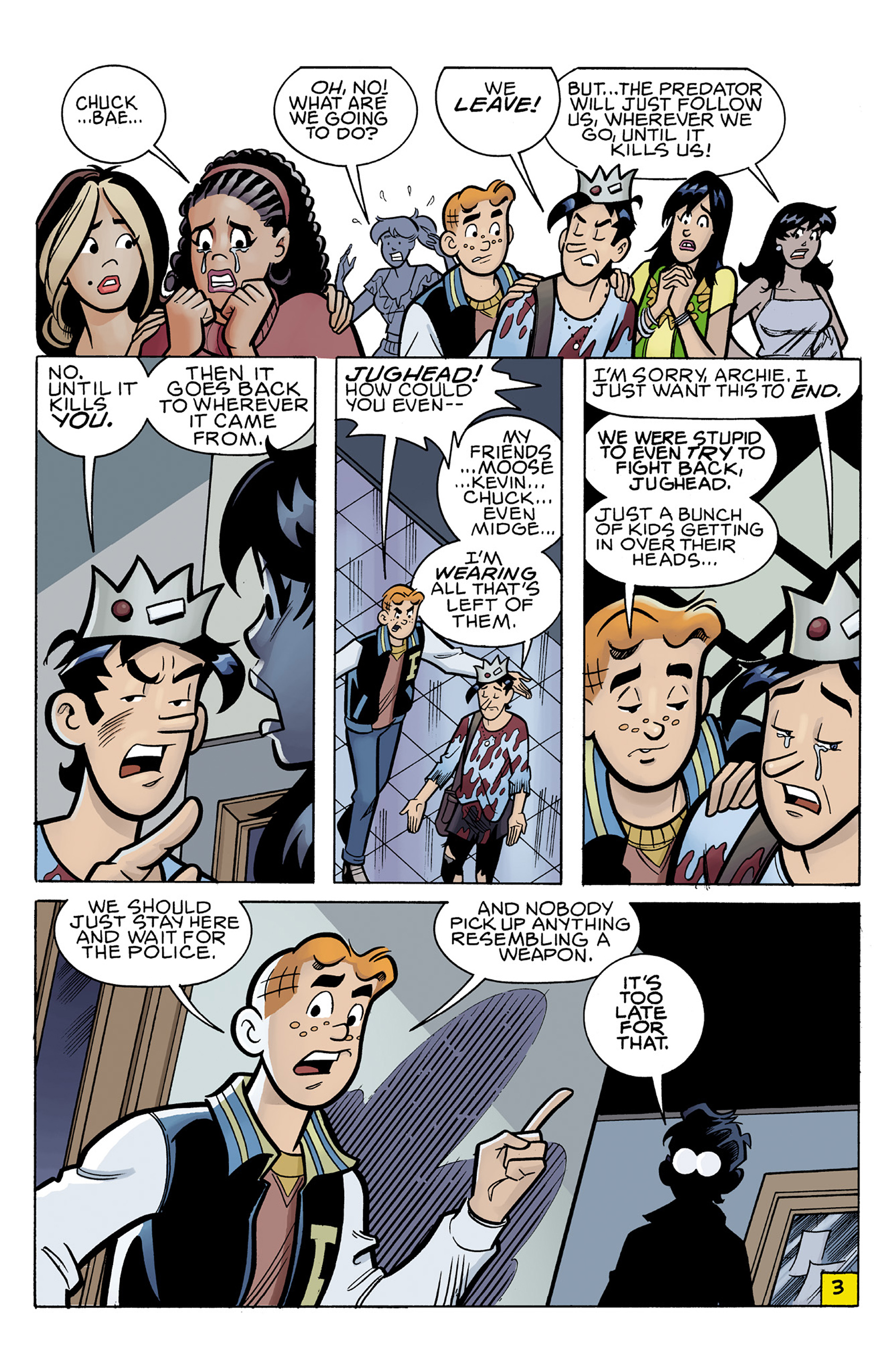 Read online Archie vs. Predator comic -  Issue #3 - 5