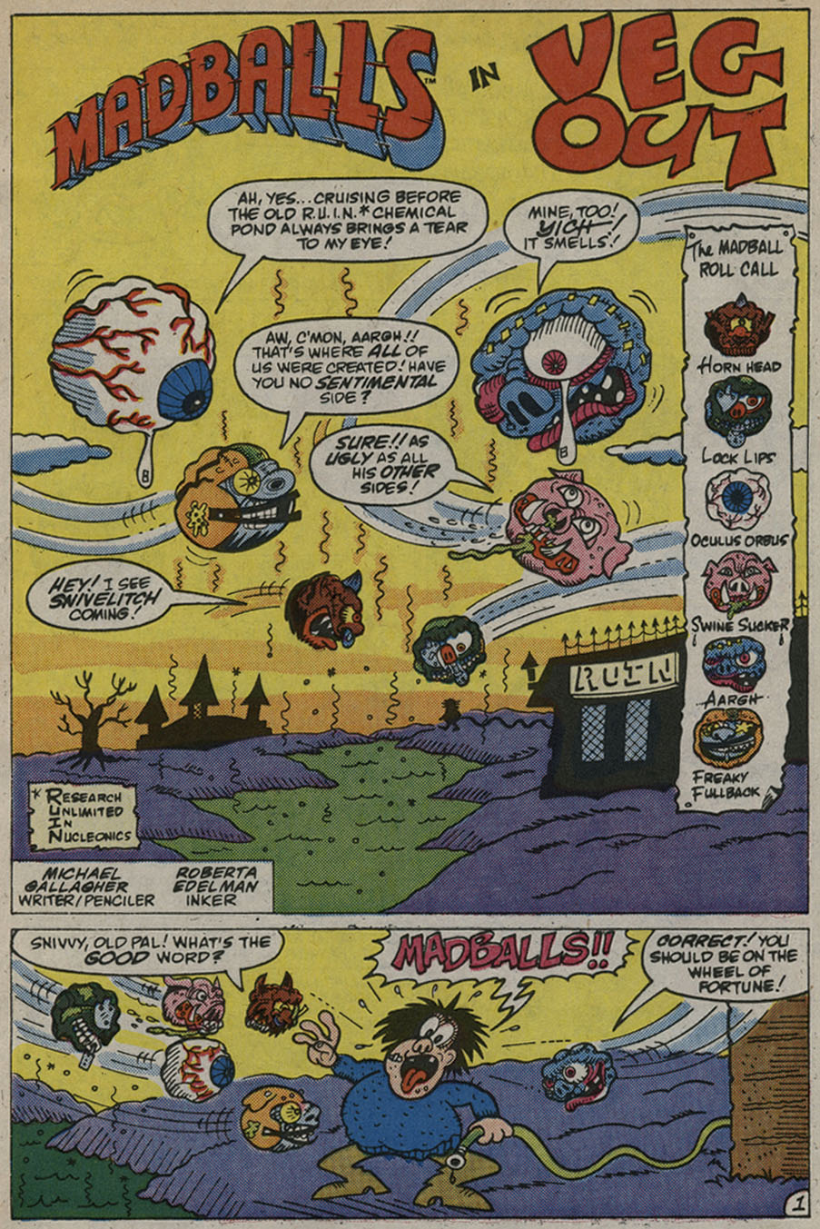Read online Madballs comic -  Issue #5 - 20