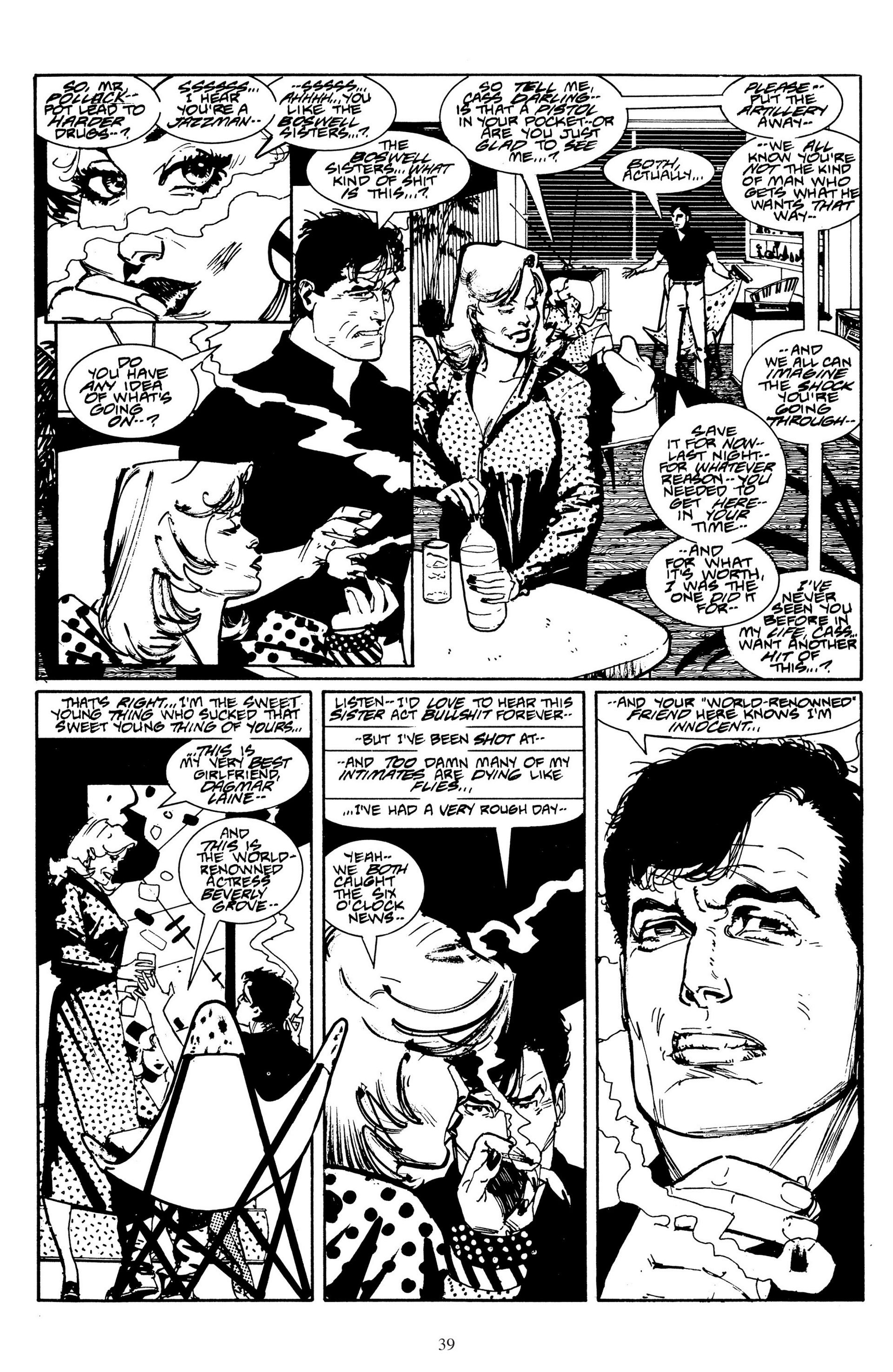 Read online Black Kiss comic -  Issue # TPB - 40