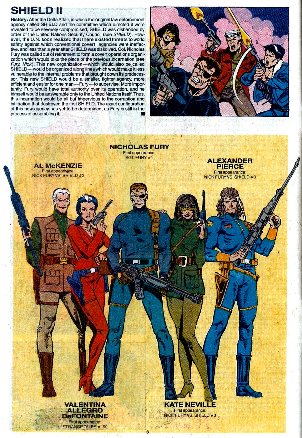 Read online The Official Handbook of the Marvel Universe: Update '89 comic -  Issue #7 - 10
