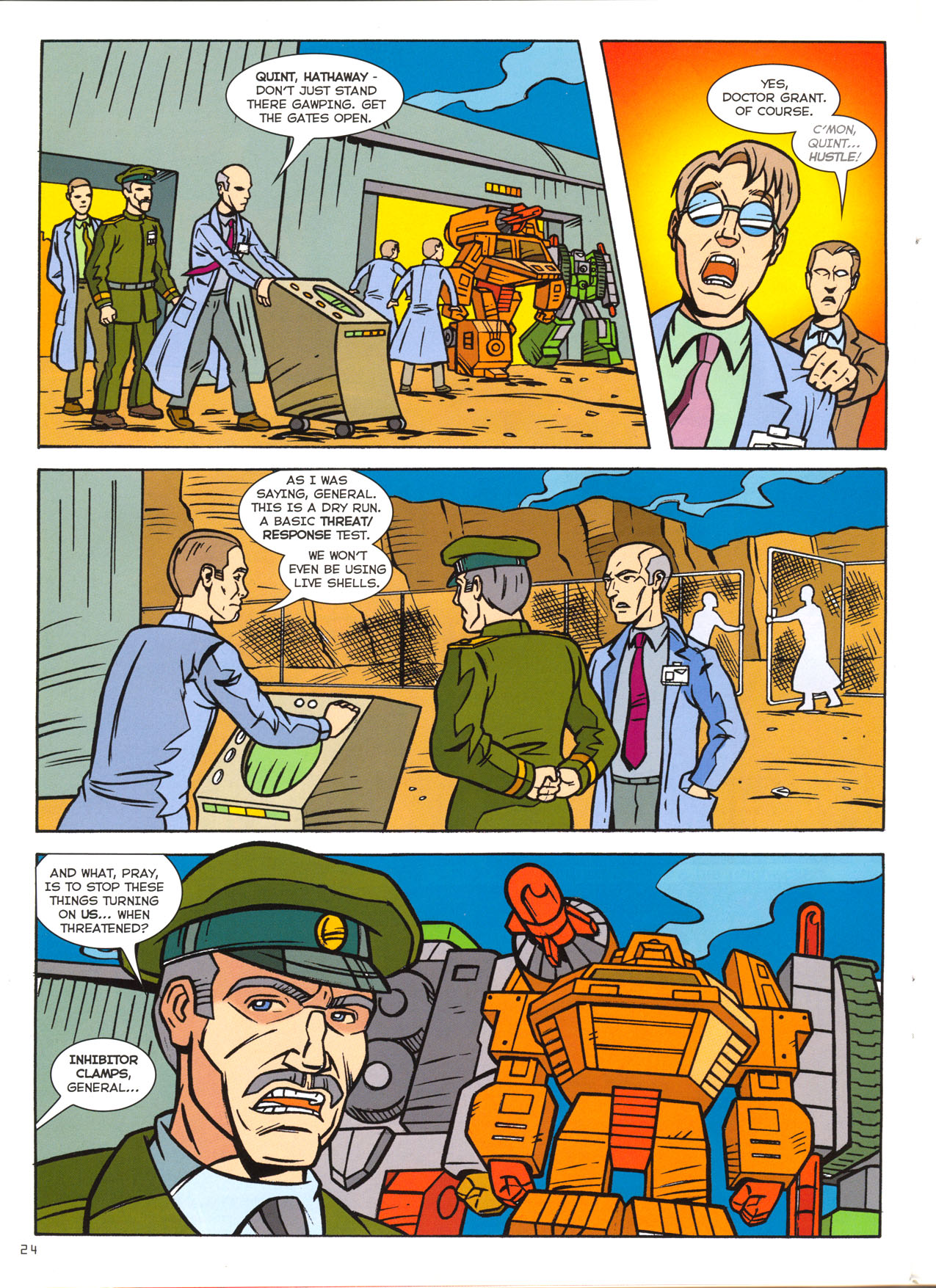 Read online Transformers: Armada (2003) comic -  Issue #6 - 16
