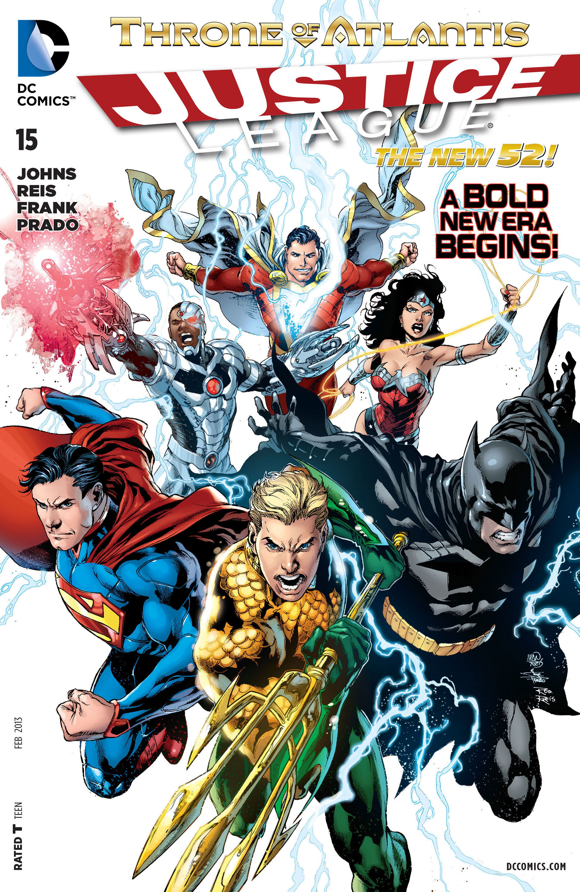 Read online Justice League (2011) comic -  Issue #15 - 1