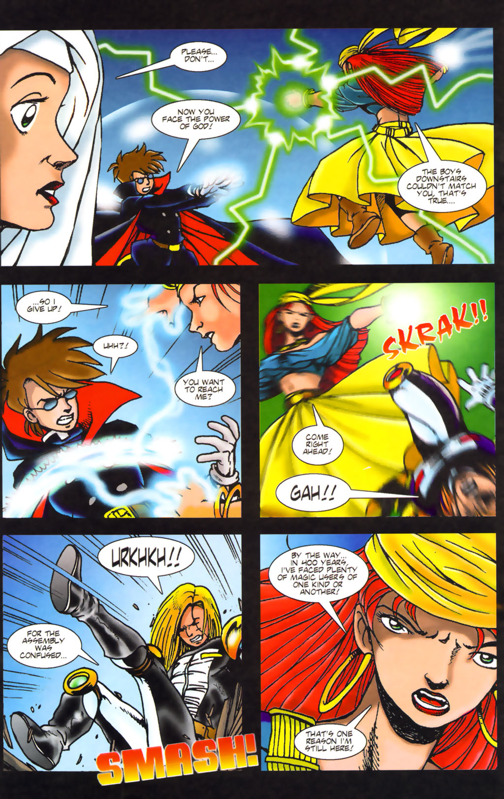 Read online Warrior Nun Areala: Scorpio Rose comic -  Issue #4 - 18