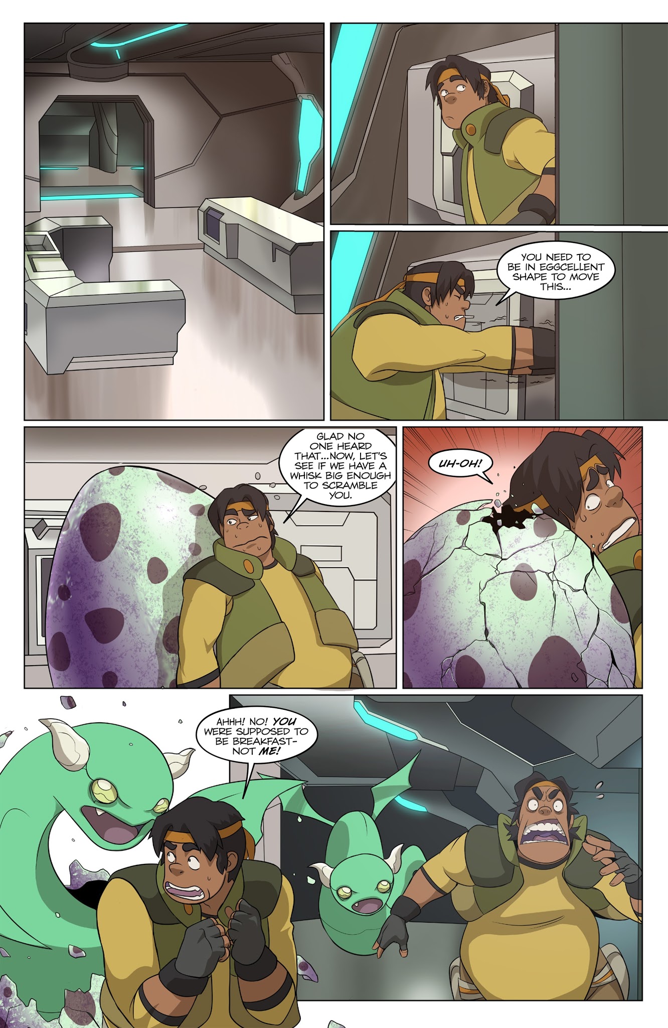 Read online Voltron Legendary Defender (2017) comic -  Issue #4 - 3