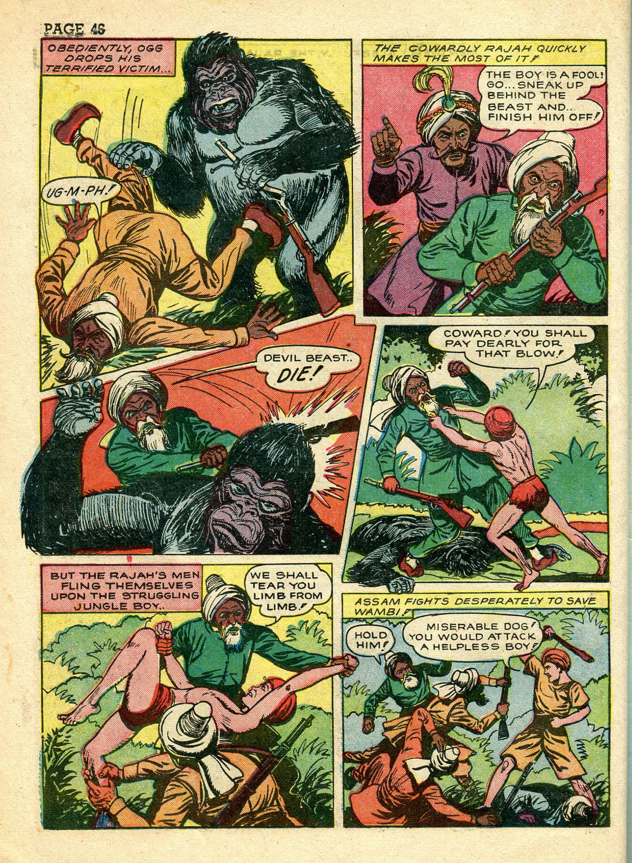 Read online Wambi Jungle Boy comic -  Issue #3 - 48