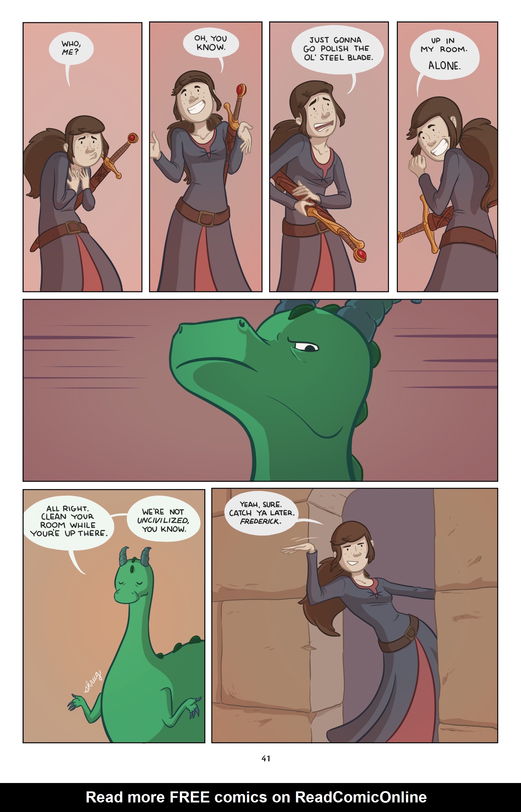 Read online Extraordinary: A Story of an Ordinary Princess comic -  Issue # TPB (Part 1) - 42